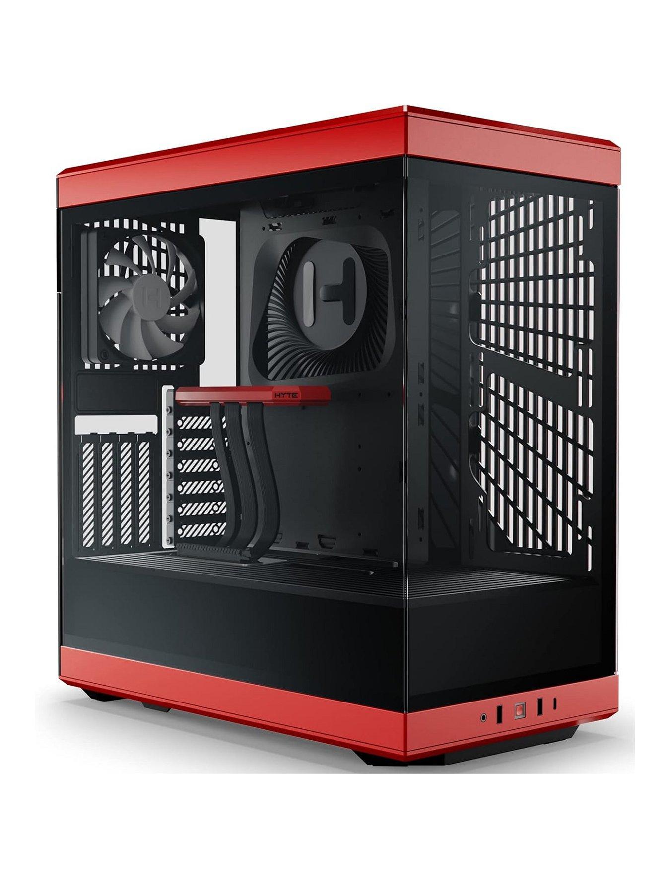 undefined Y40 Mid Tower Case - Red