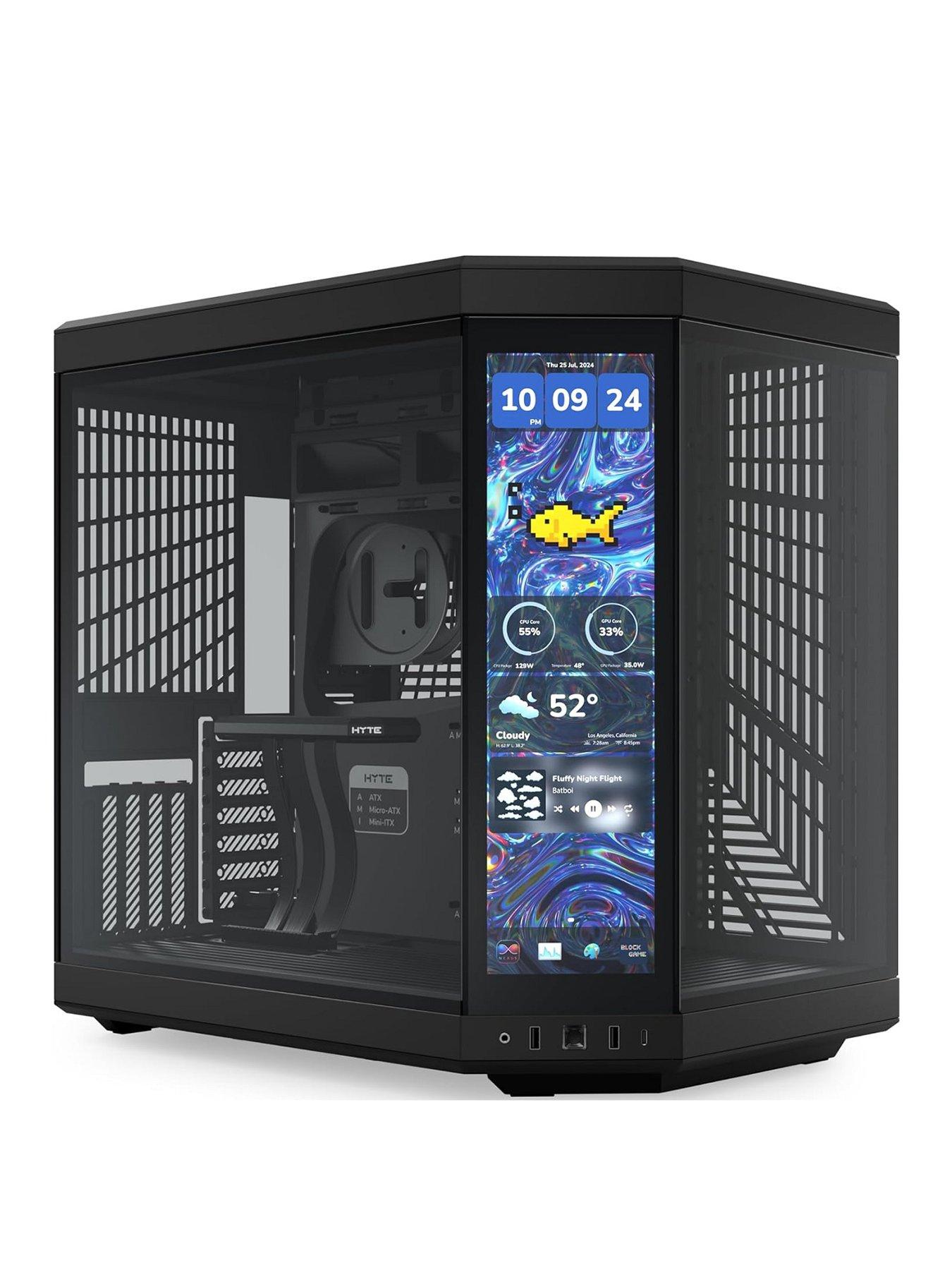Hyte Y70 Touch Infinite Case - Pitch Black