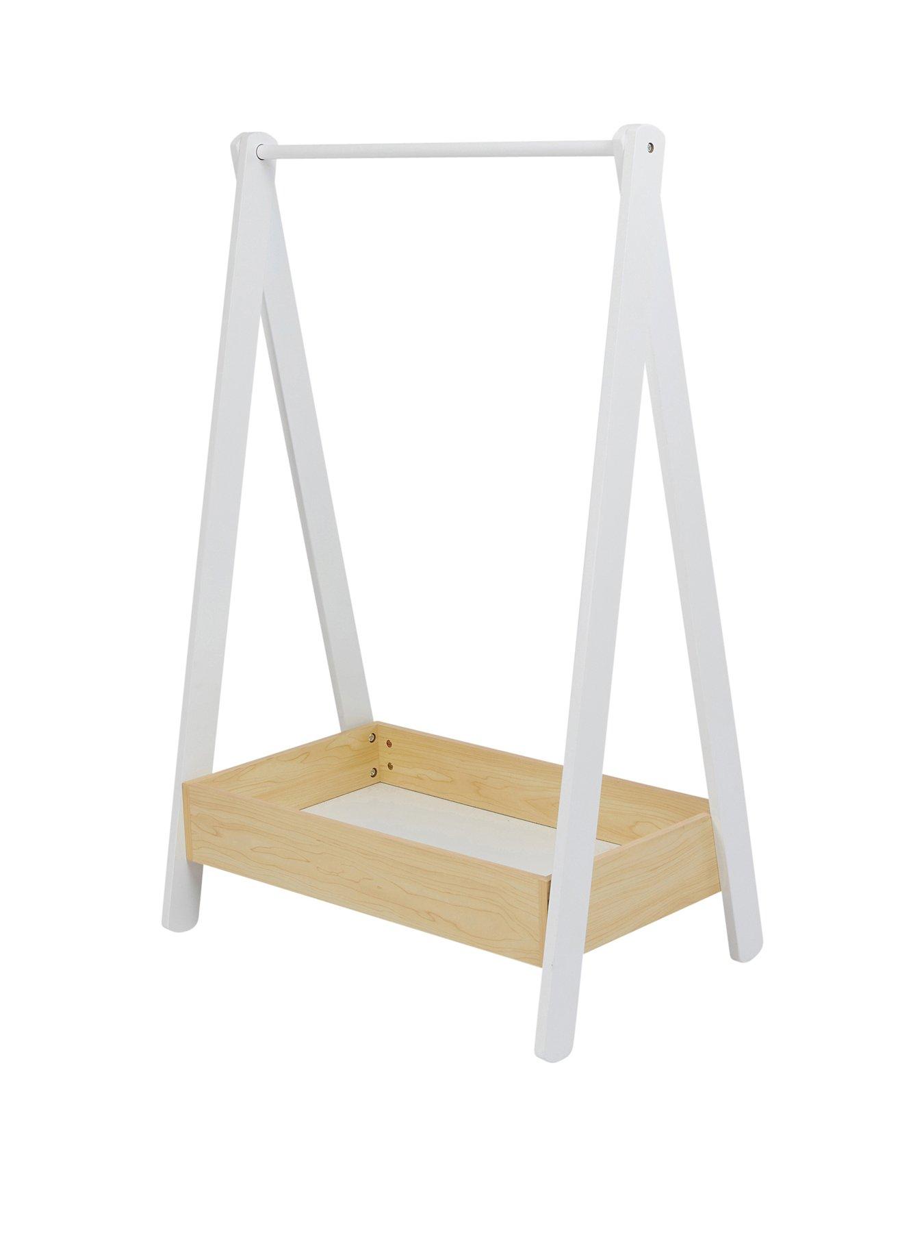 Liberty House Kids White and Pine Dressing Rail Very