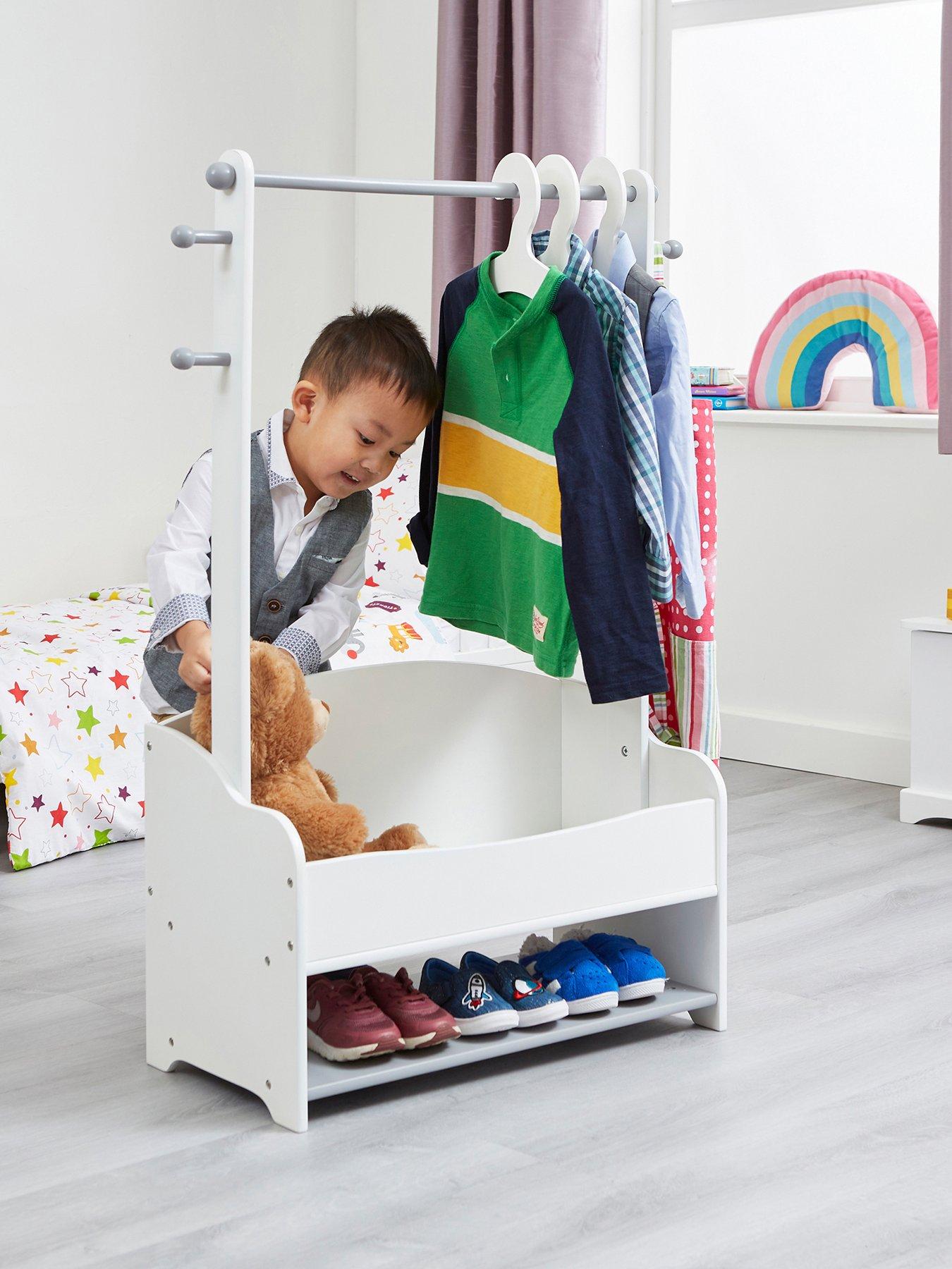 undefined Kids Hanging Rail with Extra Storage
