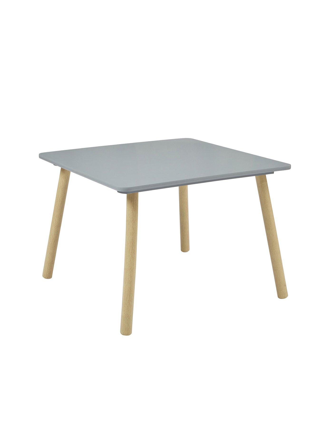 Image 4 of 7 of Liberty House Kids Grey and Pinewood Table and Two Chairs set