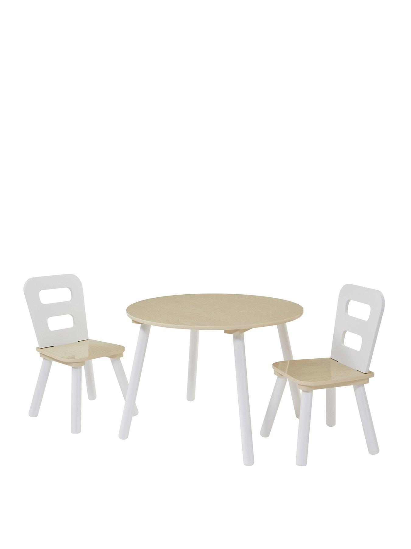 Image 2 of 7 of Liberty House Kids Round Table And&nbsp;Two Chairs Set