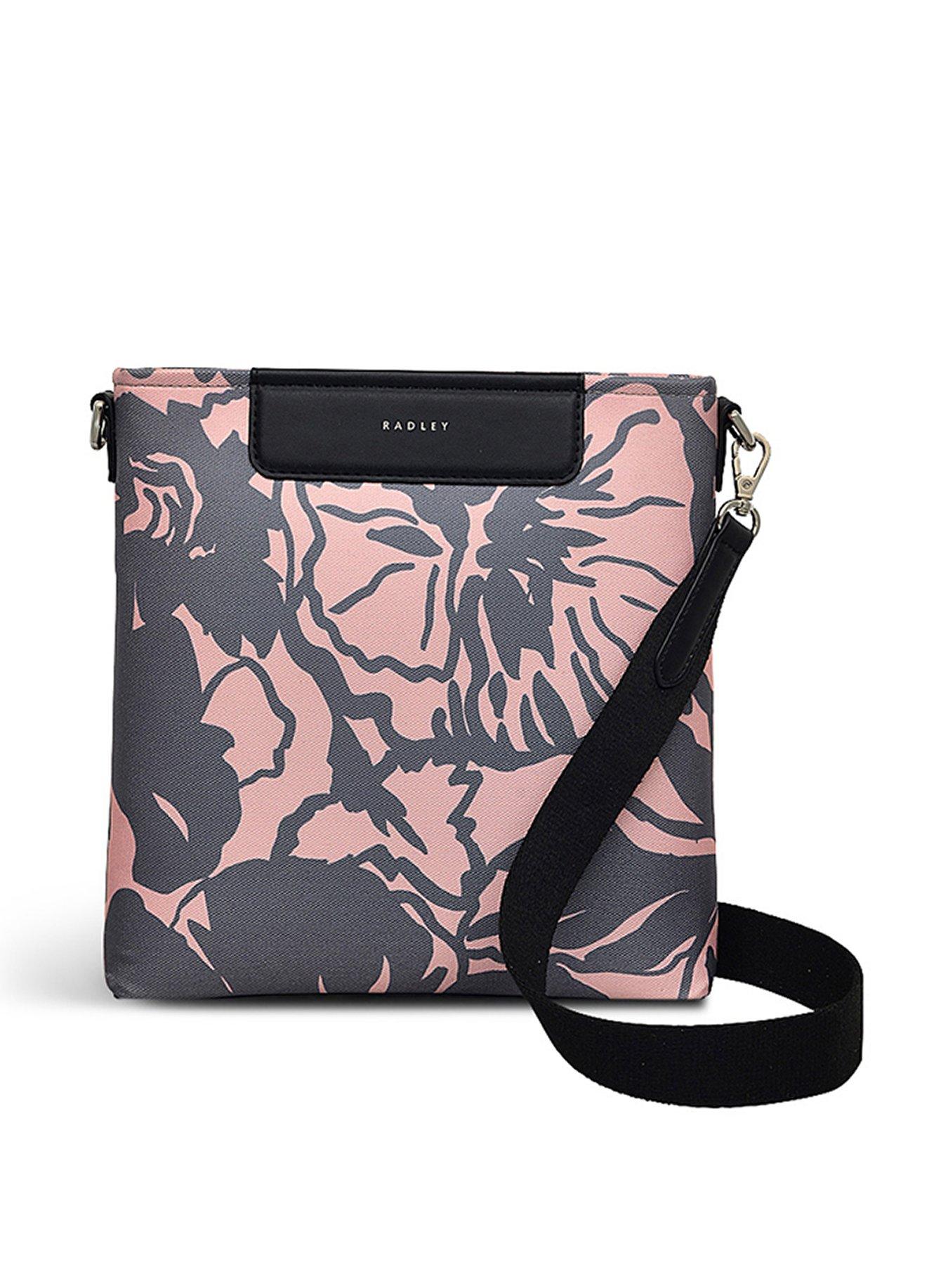 undefined Southwell Gardens Floral Small Ziptop Crossbody - Black
