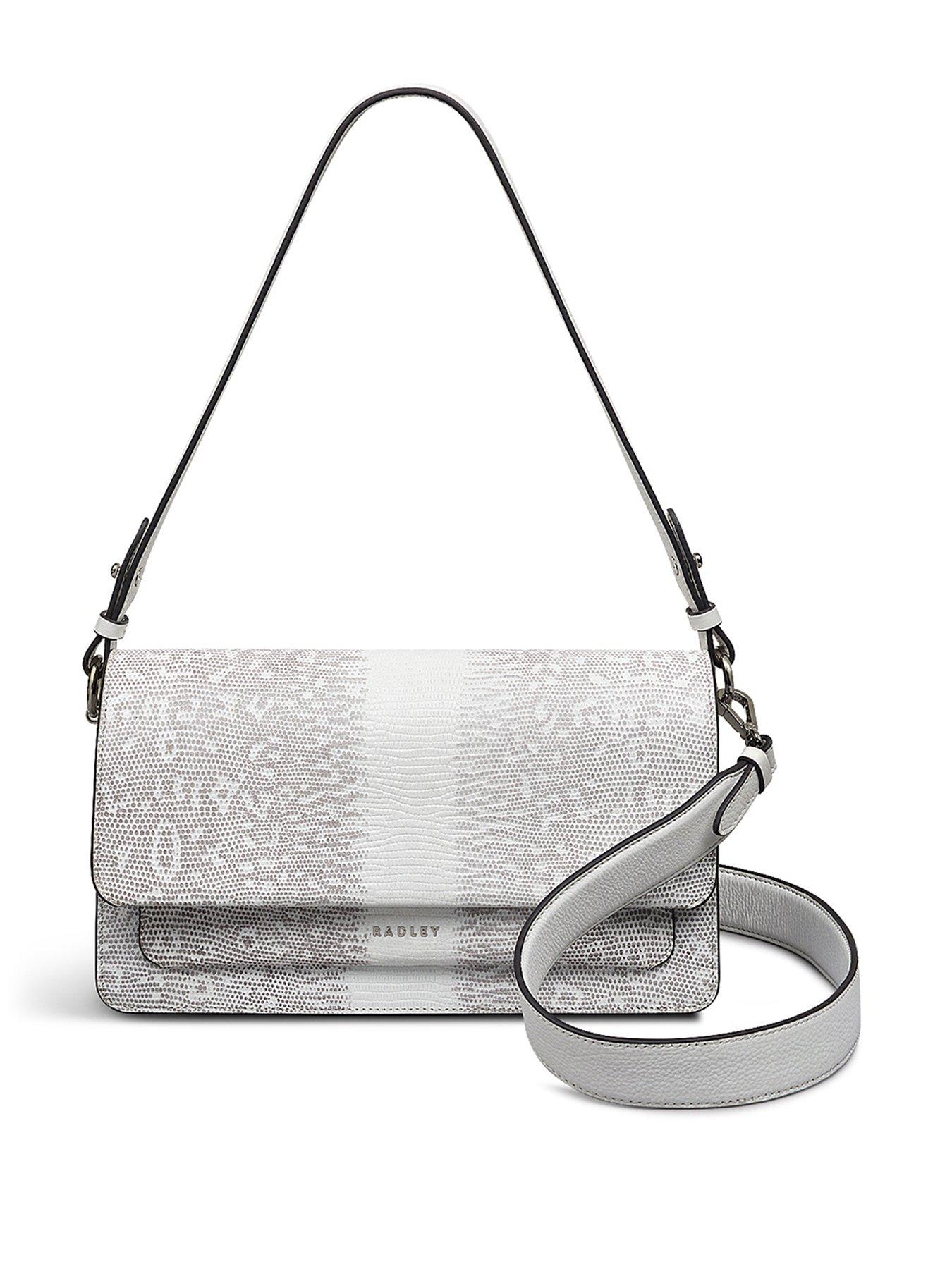 undefined Leather Lane - Faux Lizard Medium Flapover Shoulder Bag