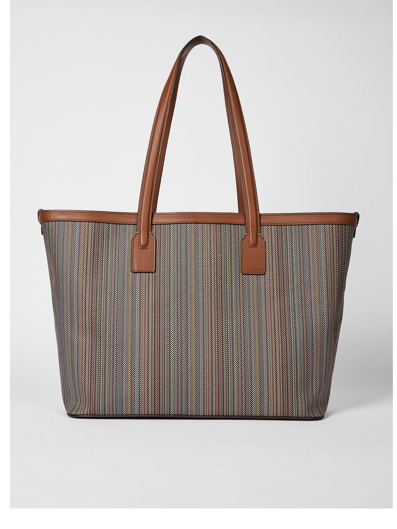 undefined Stripe Large Tote