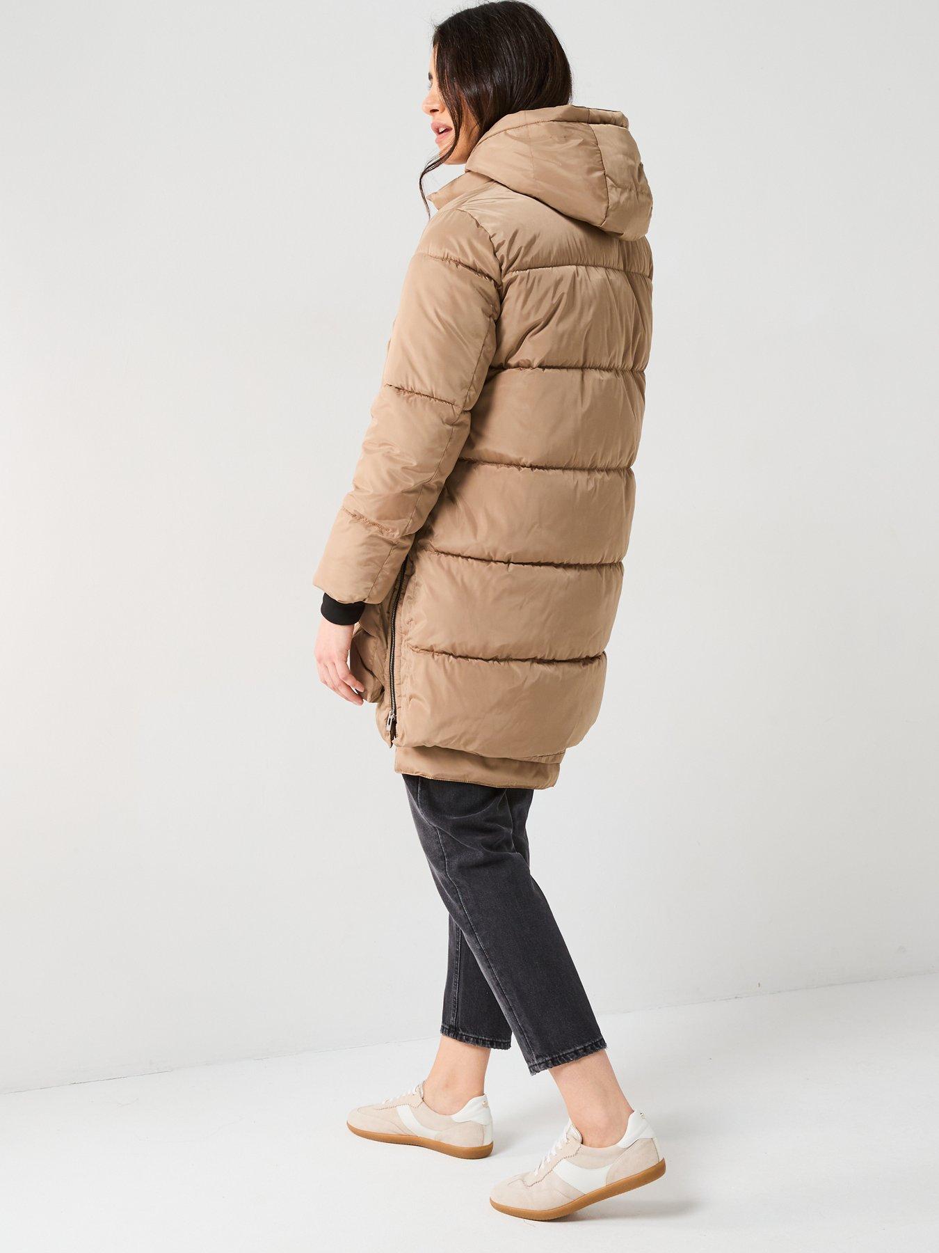 Coat Besche Winterjacke Beige Only Cord Jacke Only Nora Long