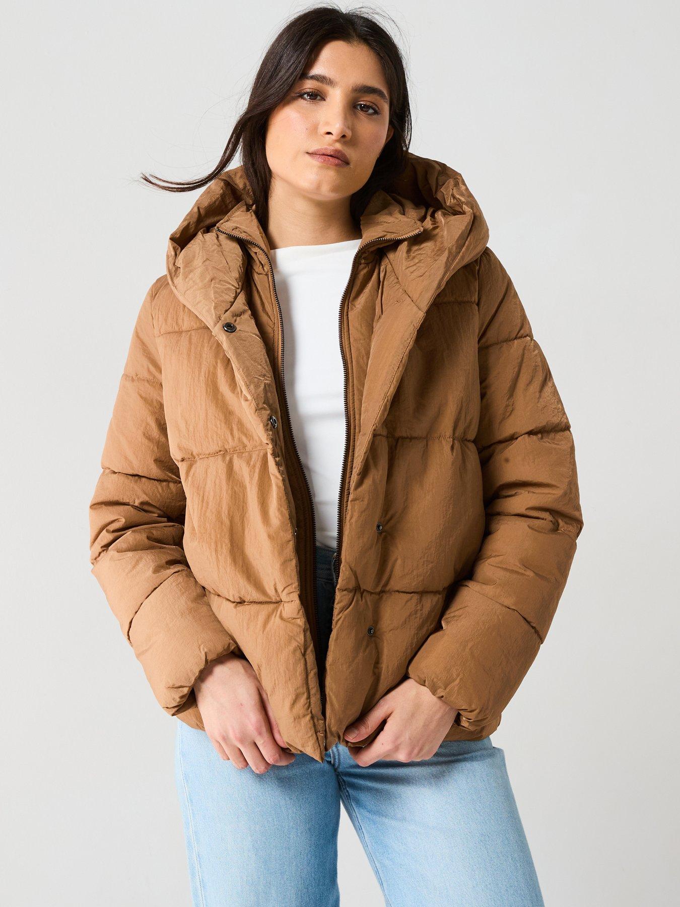 Only Sydney Sara Puffer Jacket Beige Very