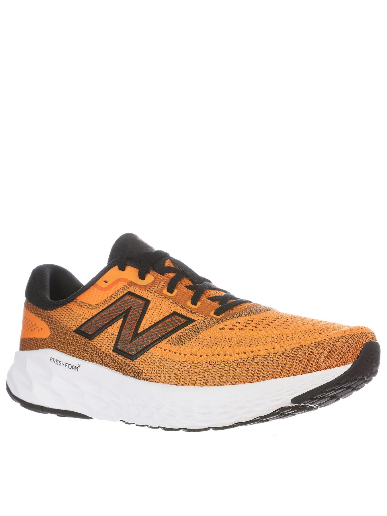 undefined Mens Running Evoz V4 Trainers - Sizzle - Orange