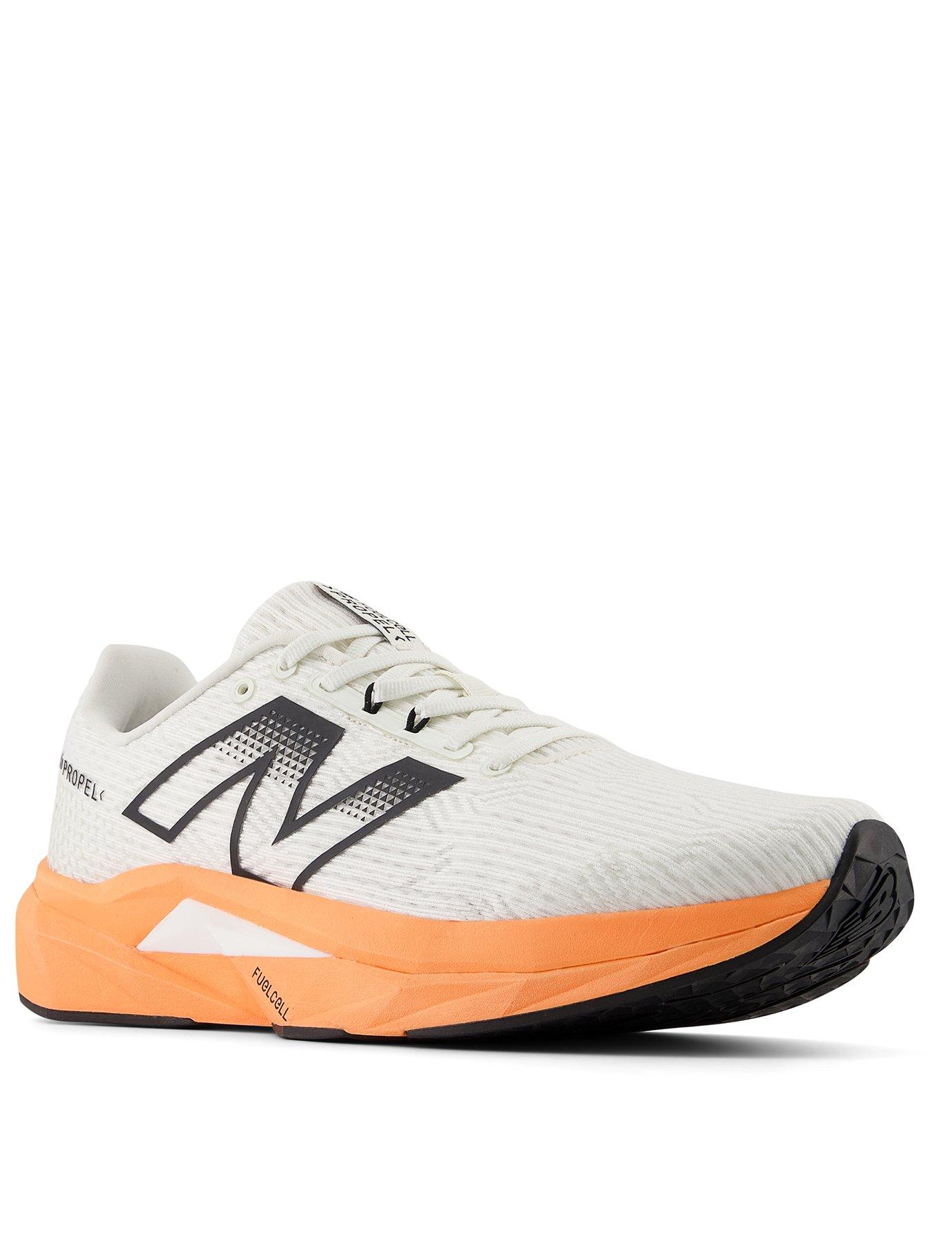 undefined Mens Running Fuelcell Propel V5 Trainers - White