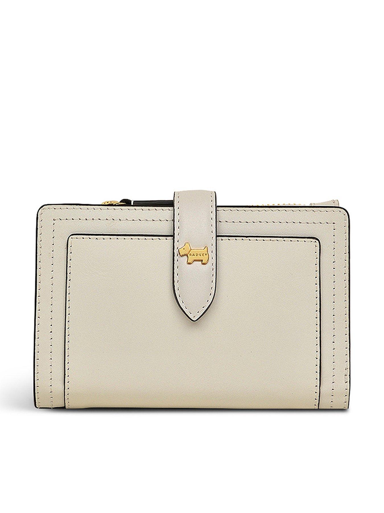 undefined Willis Street Medium Bifold Purse - White