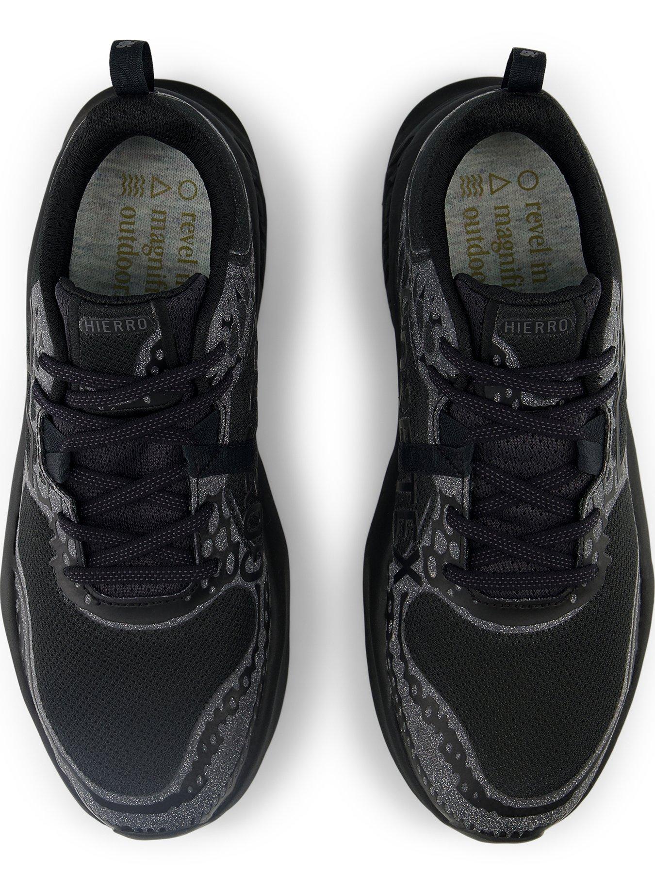 Image 4 of 7 of New Balance Mens Trail Running Fresh Foam X Hierro V8 Gore-Tex Trainers - Black