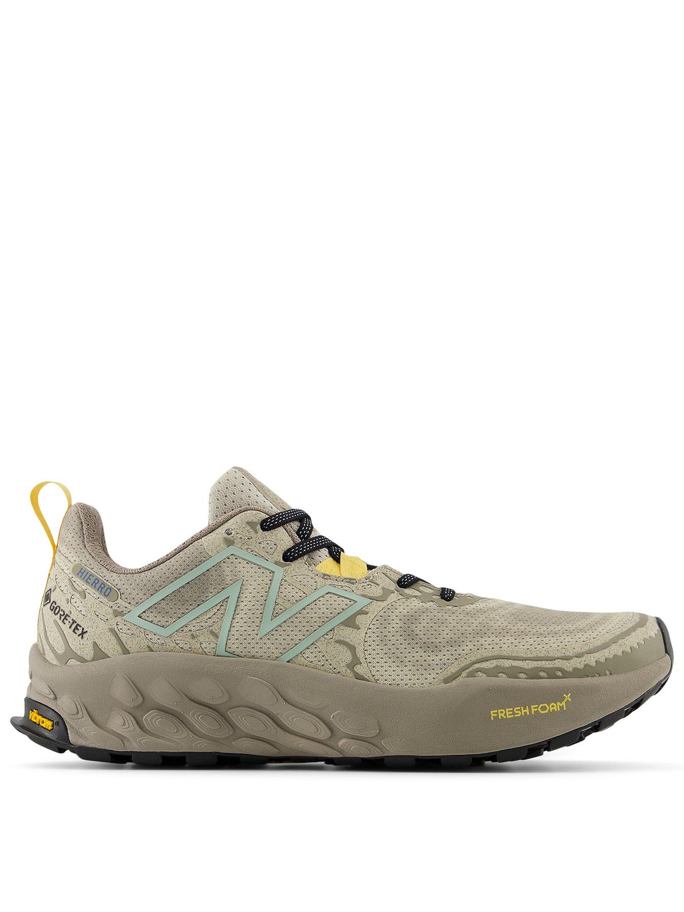 undefined Mens Trail Running Fresh Foam X Hierro V8 Gore-Tex Trainers - Beige