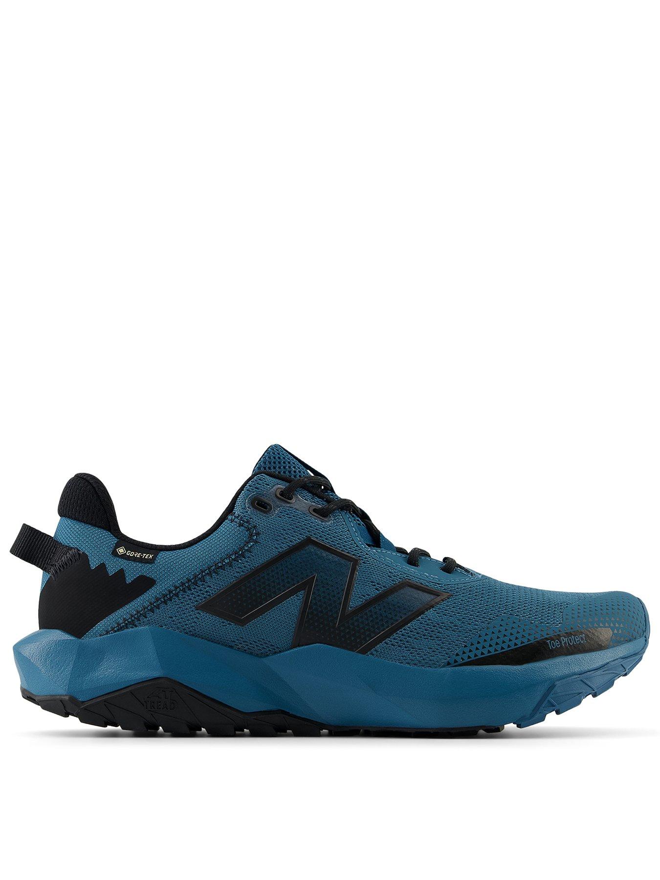 Image 1 of 6 of New Balance Mens Trail Running Dynasoft Nitrel V6 Gore Tex Trainers - Blue