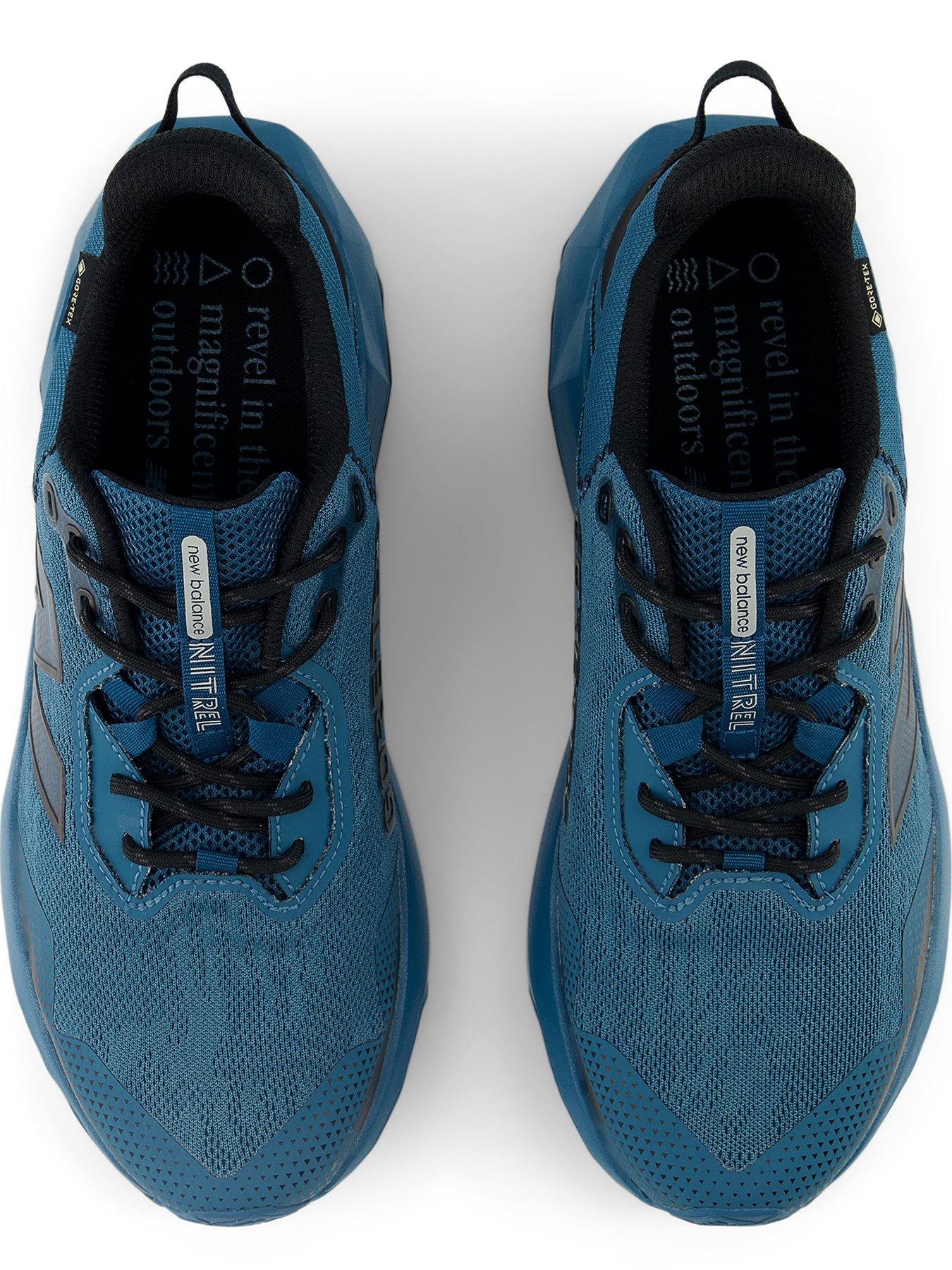 Image 4 of 6 of New Balance Mens Trail Running Dynasoft Nitrel V6 Gore Tex Trainers - Blue