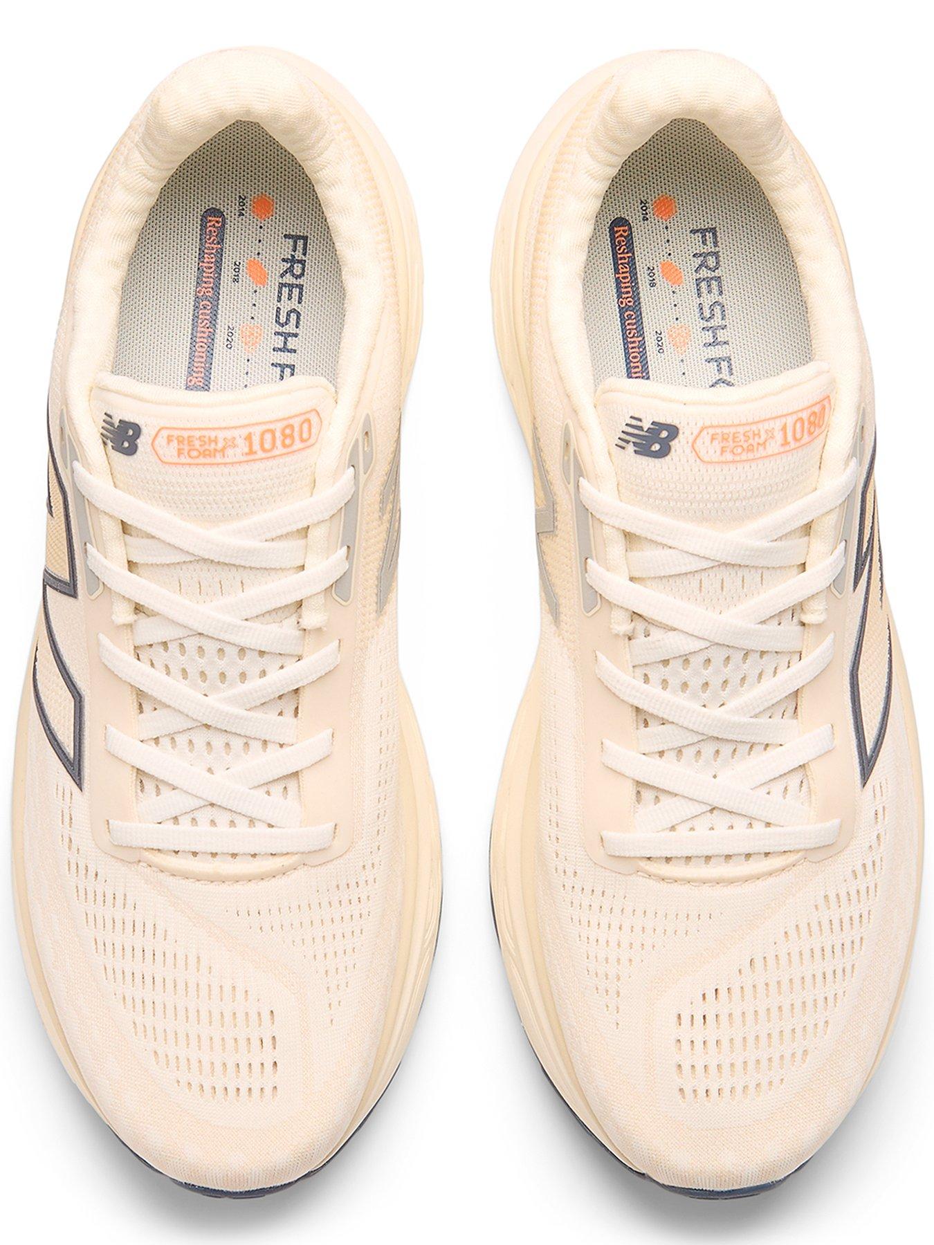 Image 4 of 6 of New Balance Mens Running 1080 V14 Trainers - Off White