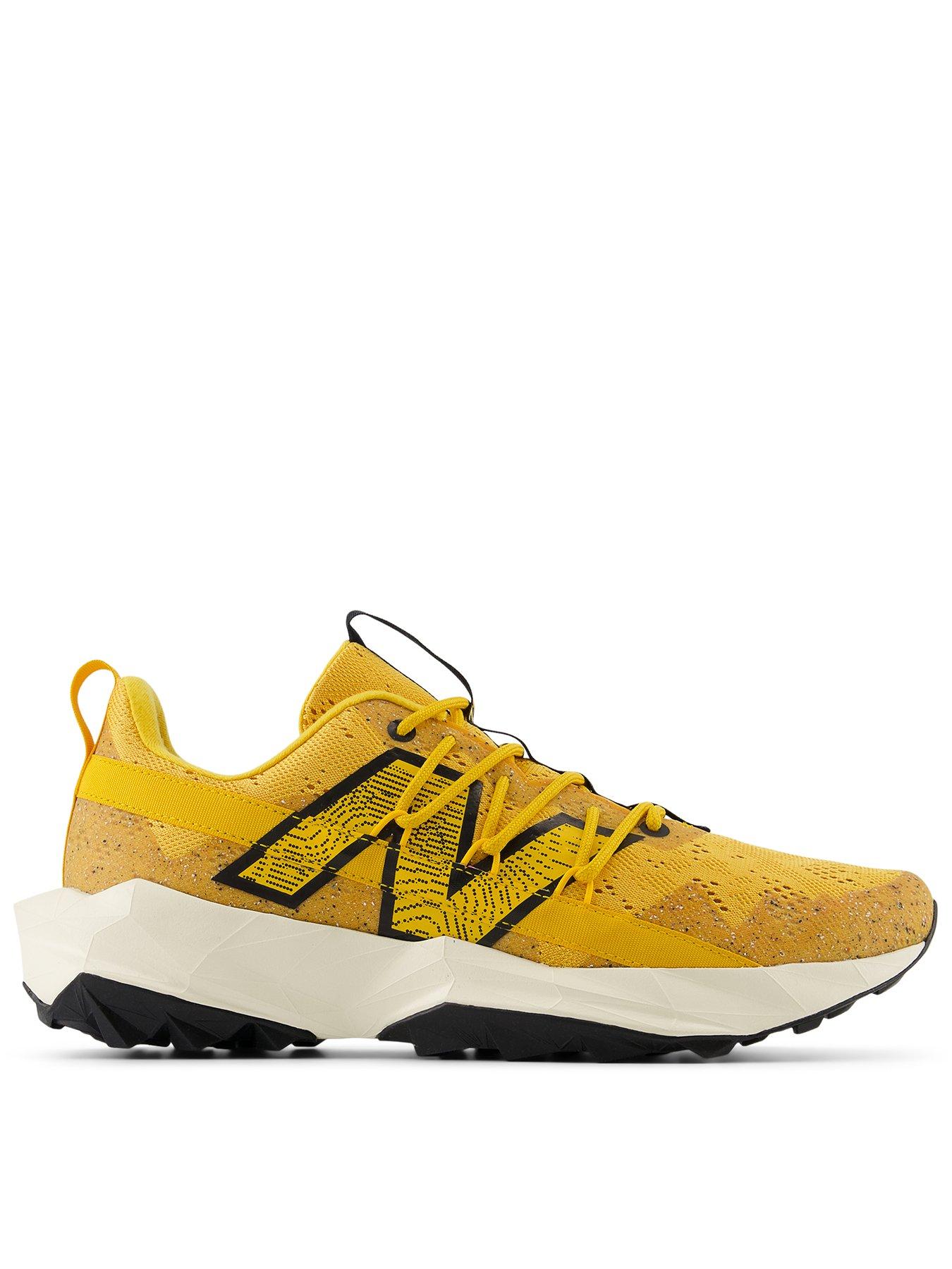 New Balance Mens Trail Running Tektrel Trainers Yellow Very