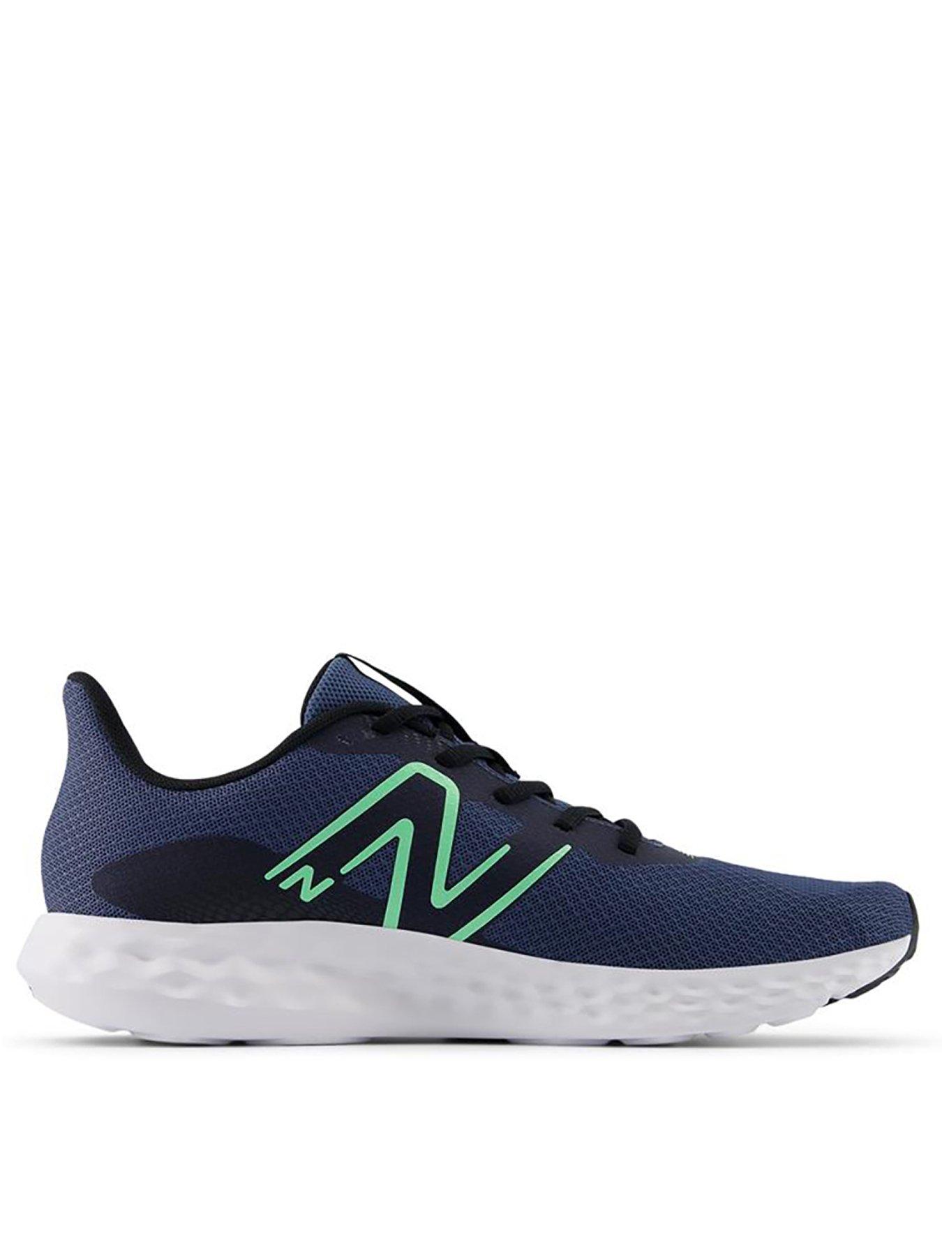 undefined Mens Running 411 V3 Trainers - Navy