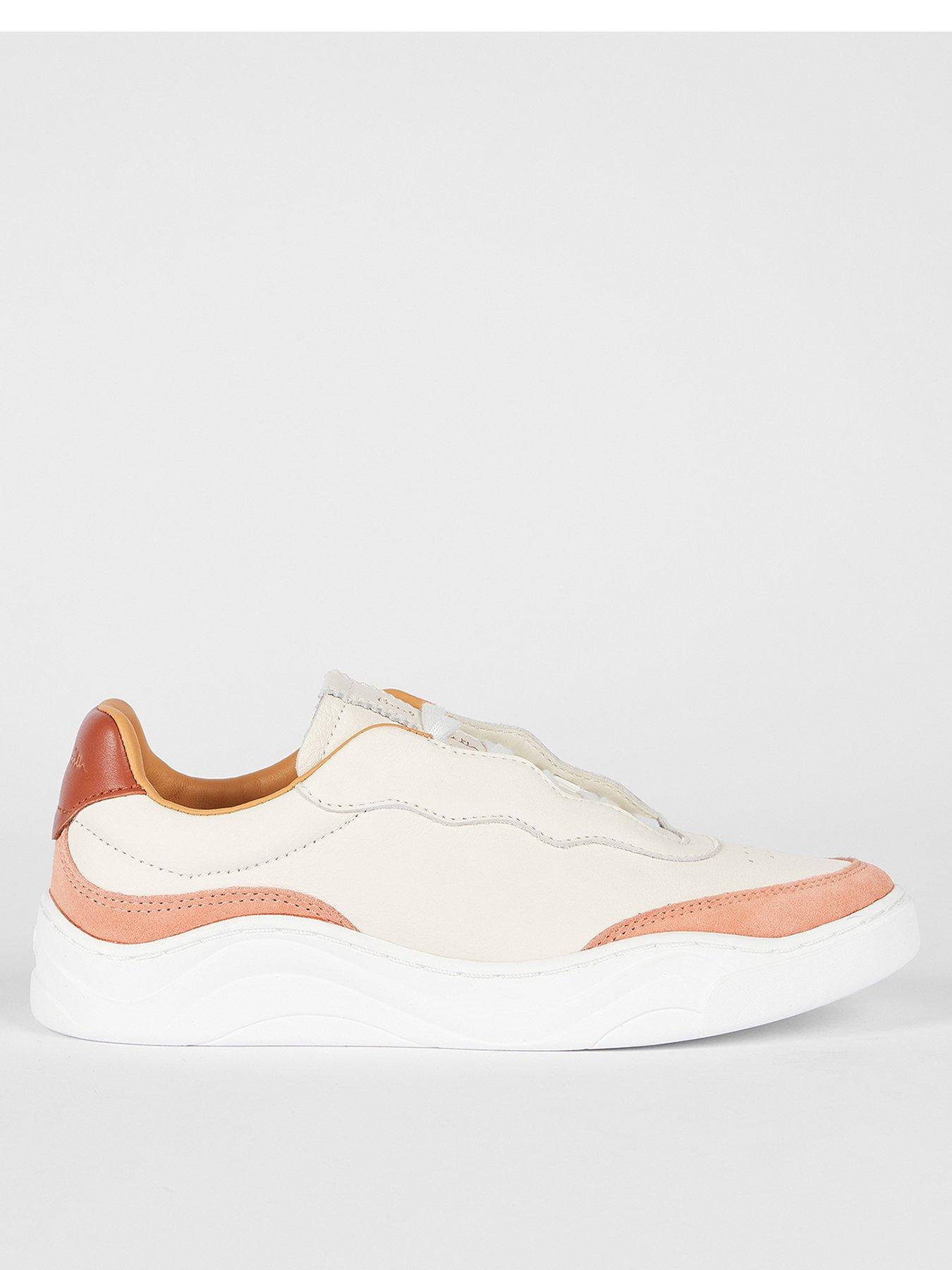 undefined Vivian Trim Trainers - Orange
