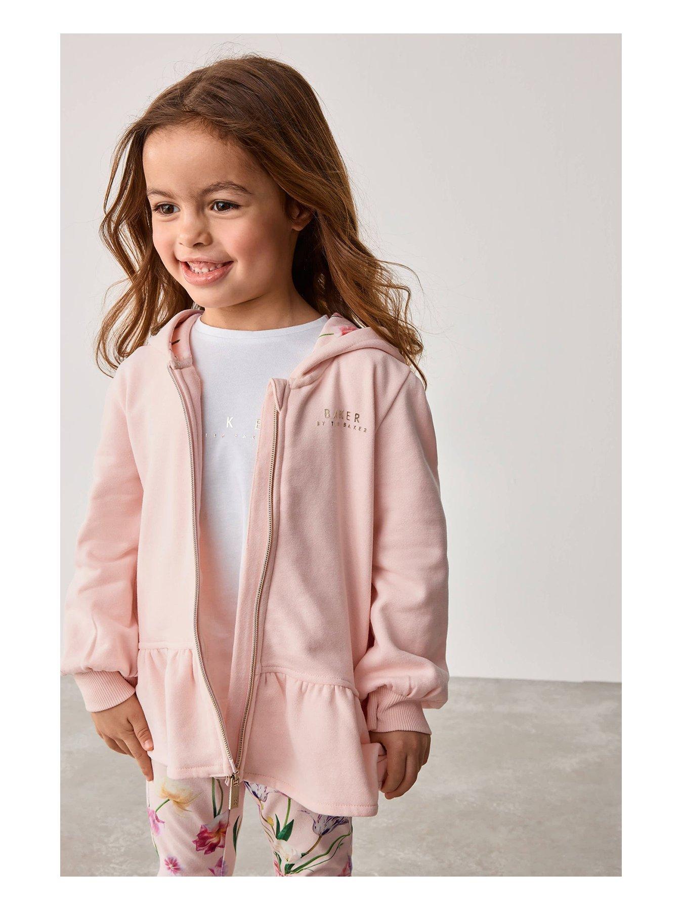 Ted Baker Girls Piece Peplum Hem Top, Legging Jacket Set Very