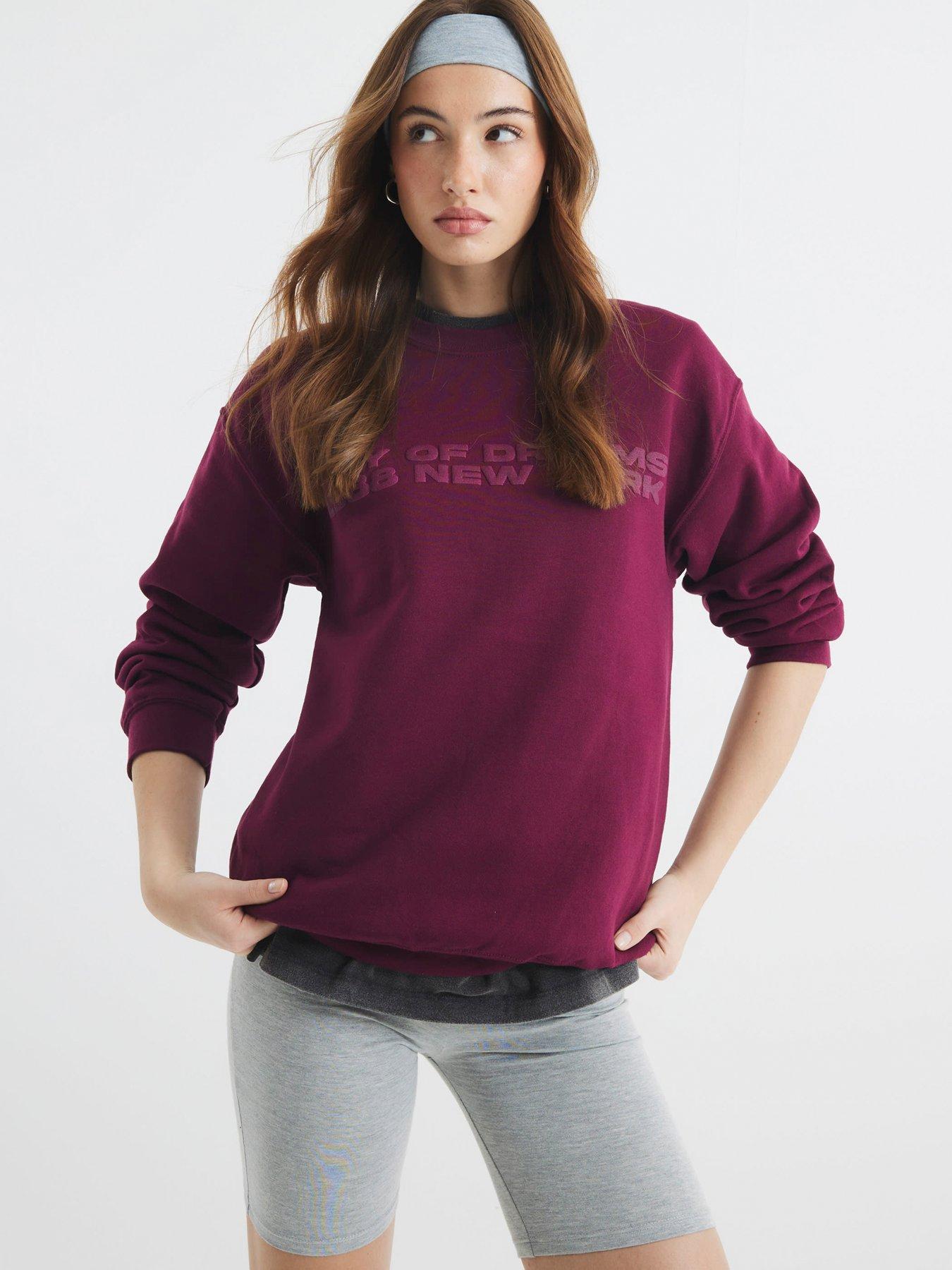 undefined Ny City Of Dreams Sweat - Dark Red