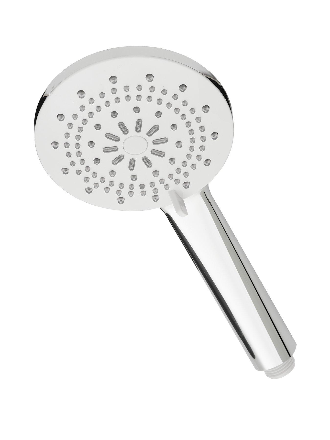 Product photograph of Triton Olivia Universal Five Spray Shower Head - Chrome from very.co.uk