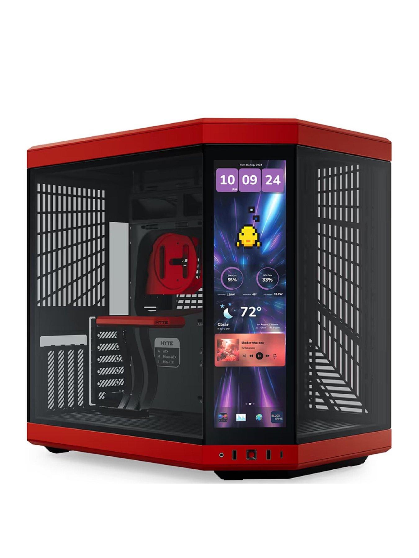 Hyte Y70 Touch Infinite Case - Black Cherry