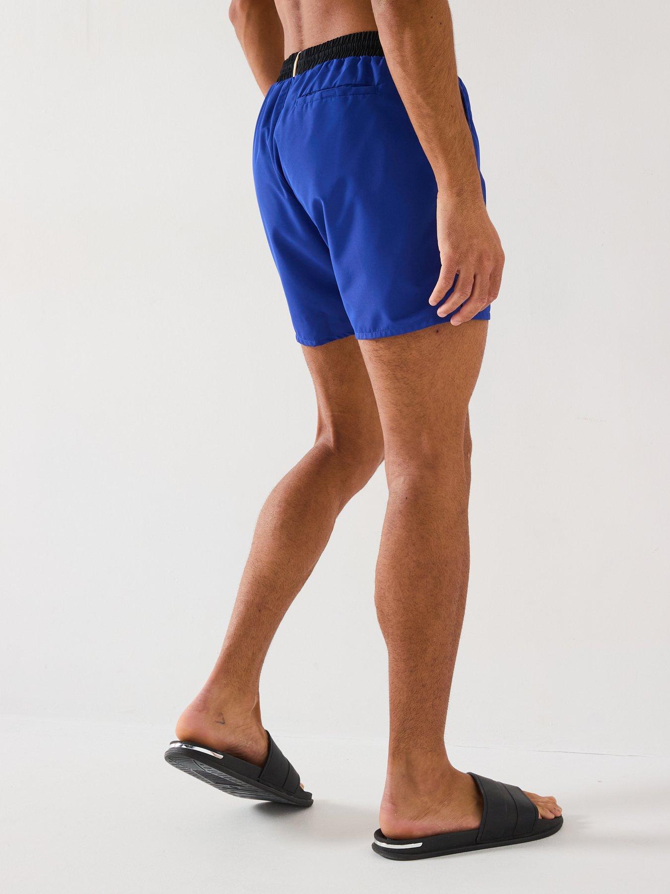 Image 2 of 6 of BOSS Starfish Swim Shorts - Blue