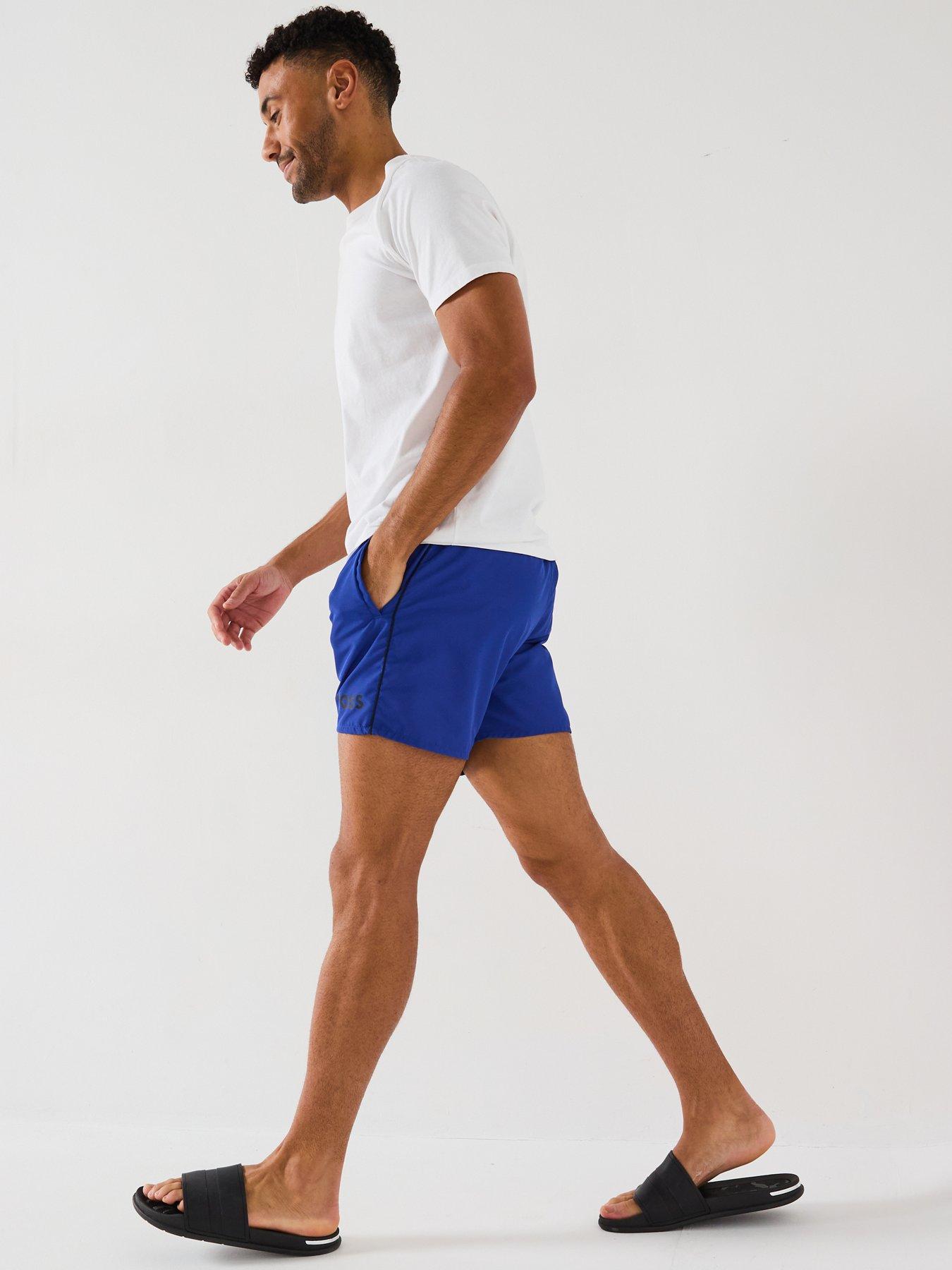 Image 5 of 6 of BOSS Starfish Swim Shorts - Blue