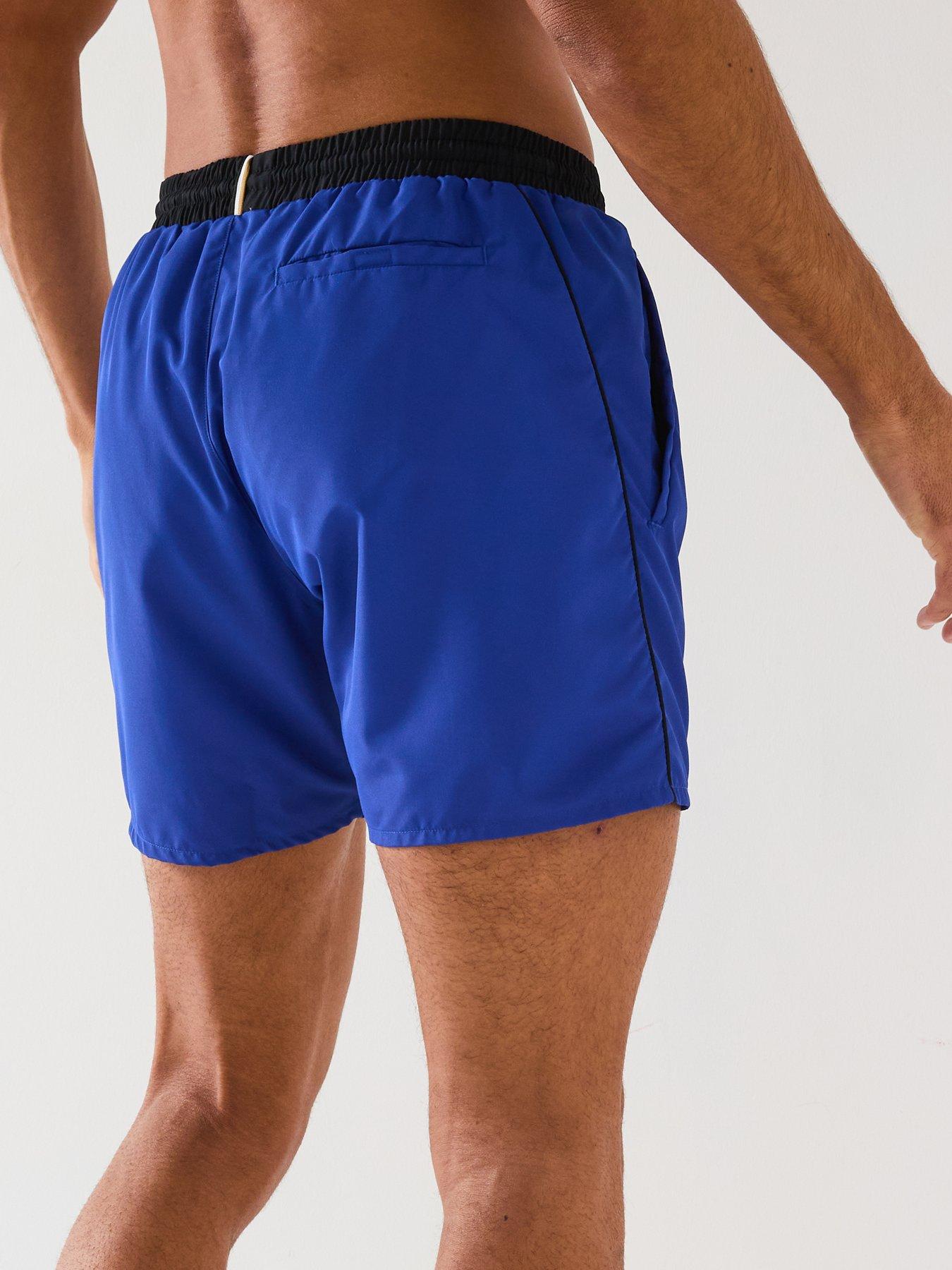 Image 6 of 6 of BOSS Starfish Swim Shorts - Blue