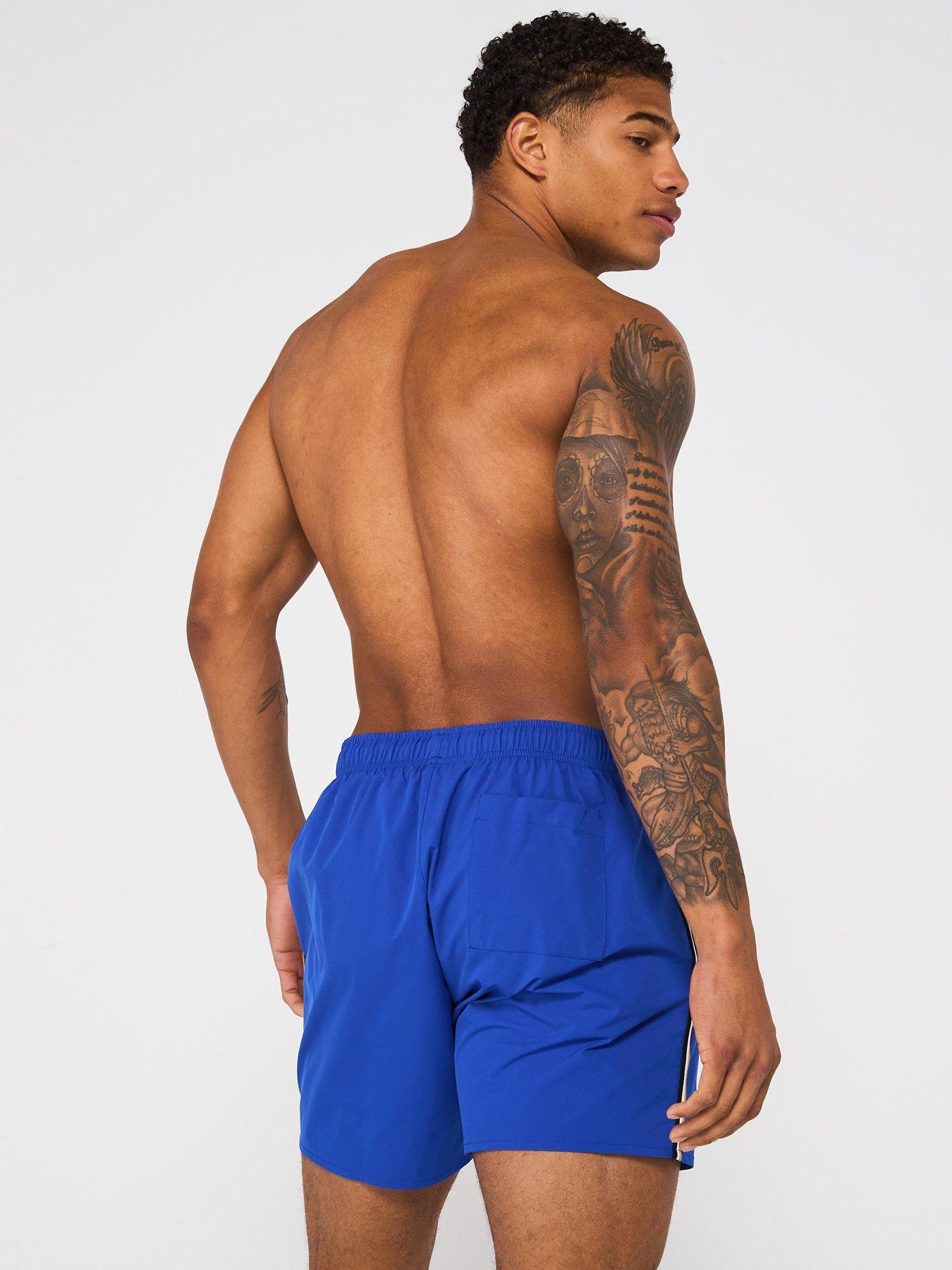 Image 5 of 5 of BOSS Iconic Swim Shorts - Blue
