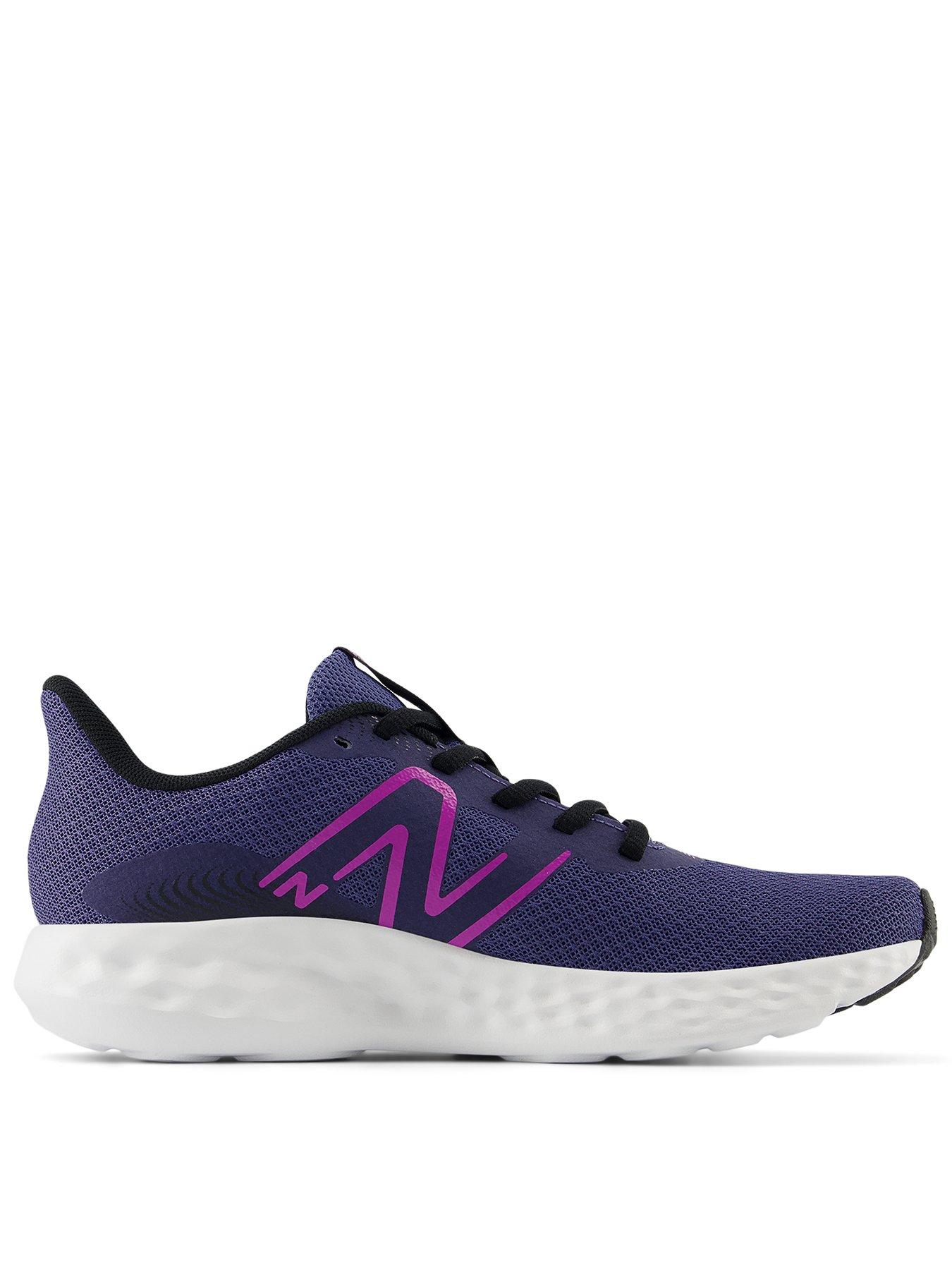undefined Womens Running 411 V3 Trainers - Purple