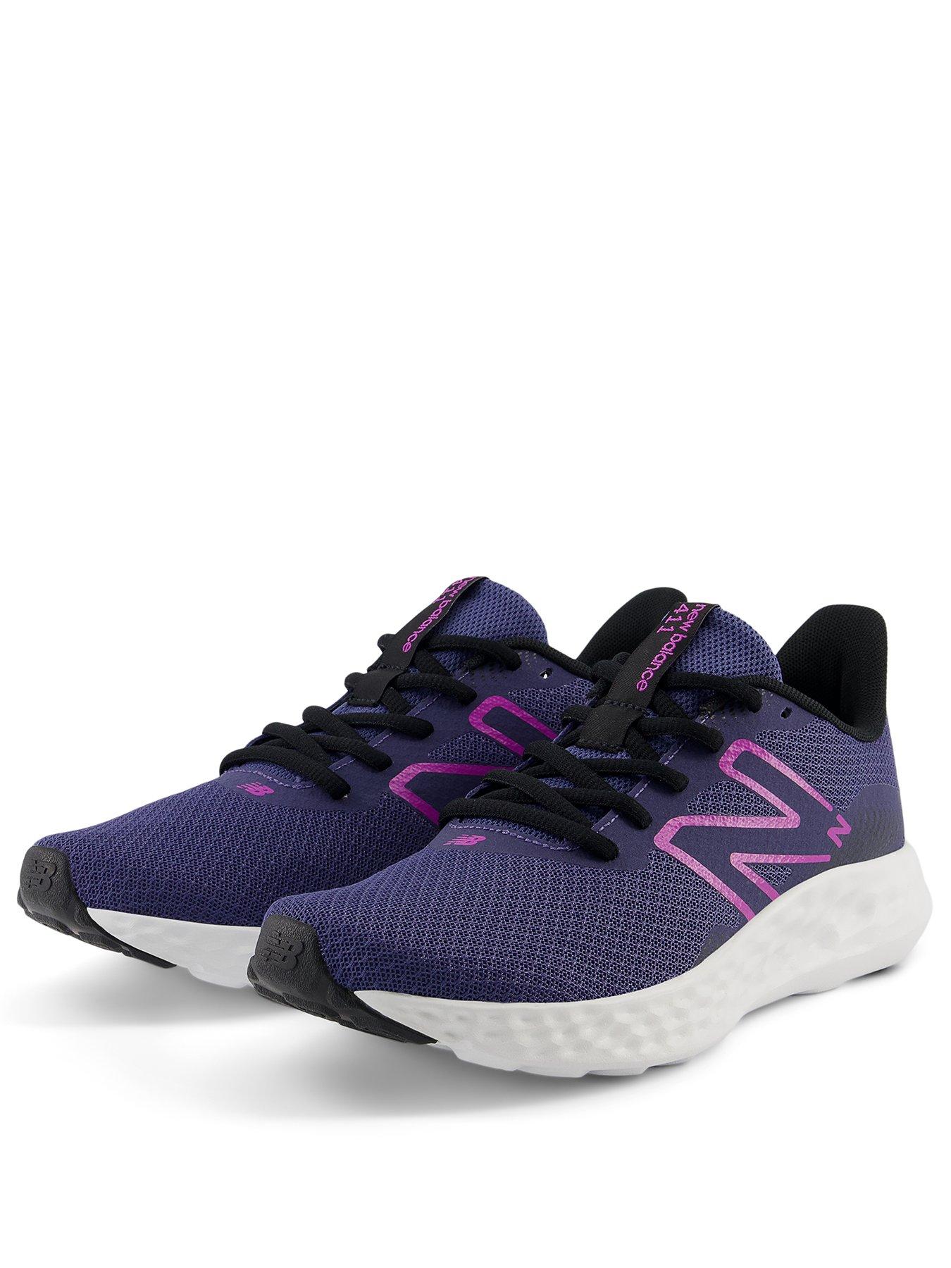 Image 2 of 6 of New Balance Womens Running 411 V3 Trainers - Purple