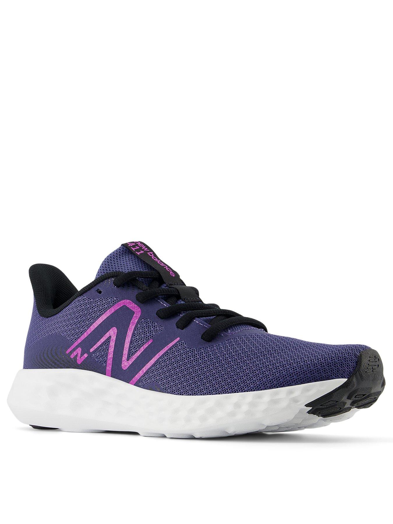 Image 3 of 6 of New Balance Womens Running 411 V3 Trainers - Purple