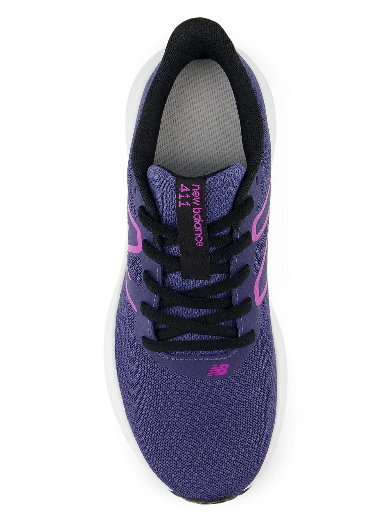 Image 4 of 6 of New Balance Womens Running 411 V3 Trainers - Purple