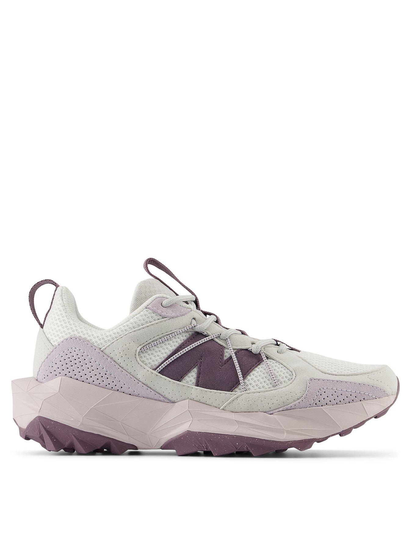 undefined Womens Trail Running Tektrel Trainers - Grey/Purple