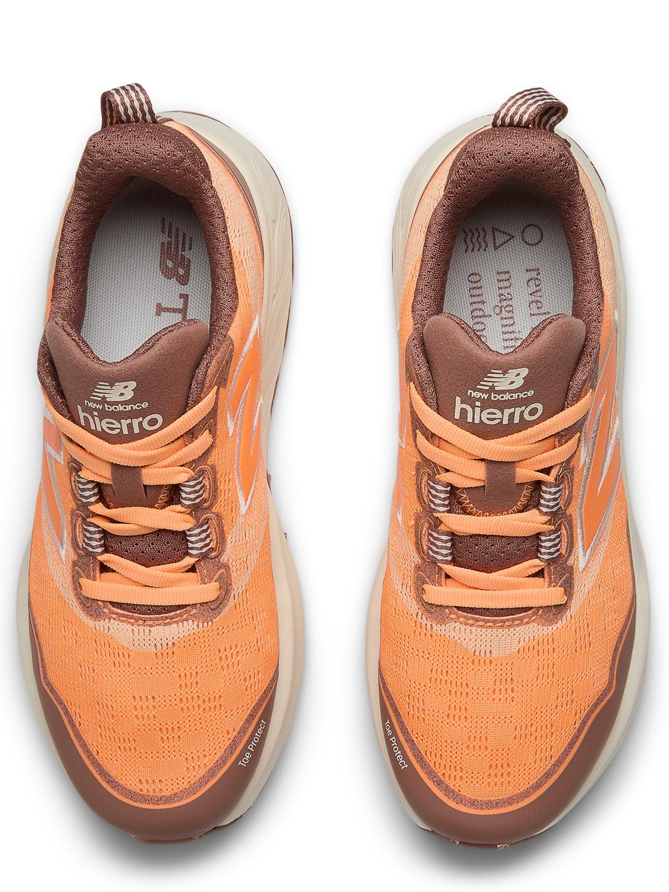 Image 4 of 7 of New Balance Womens Trail Running Fresh Foam X Hierro V9 Trainers - Orange