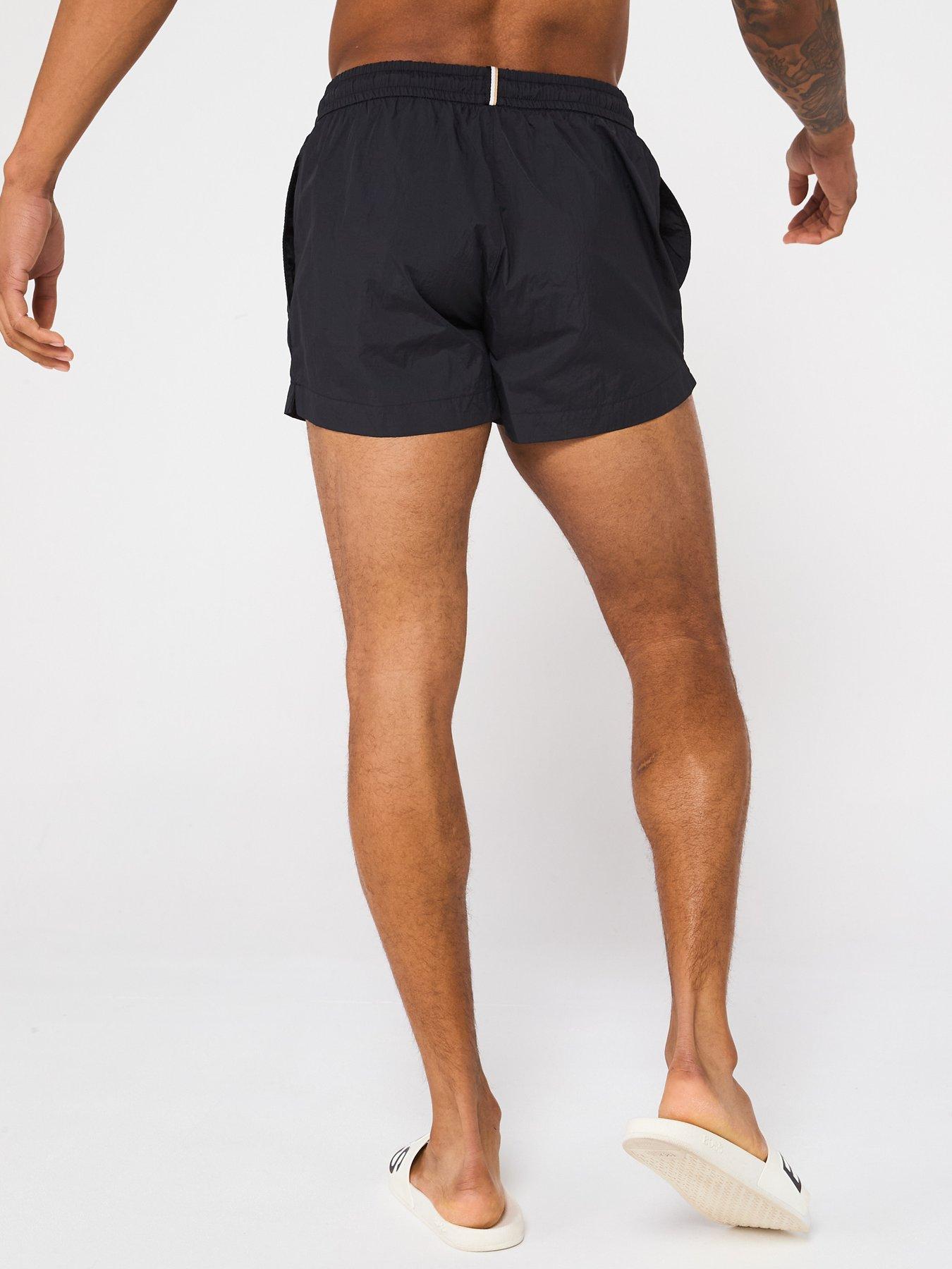Image 2 of 6 of BOSS Mooneye Swim Shorts - Black