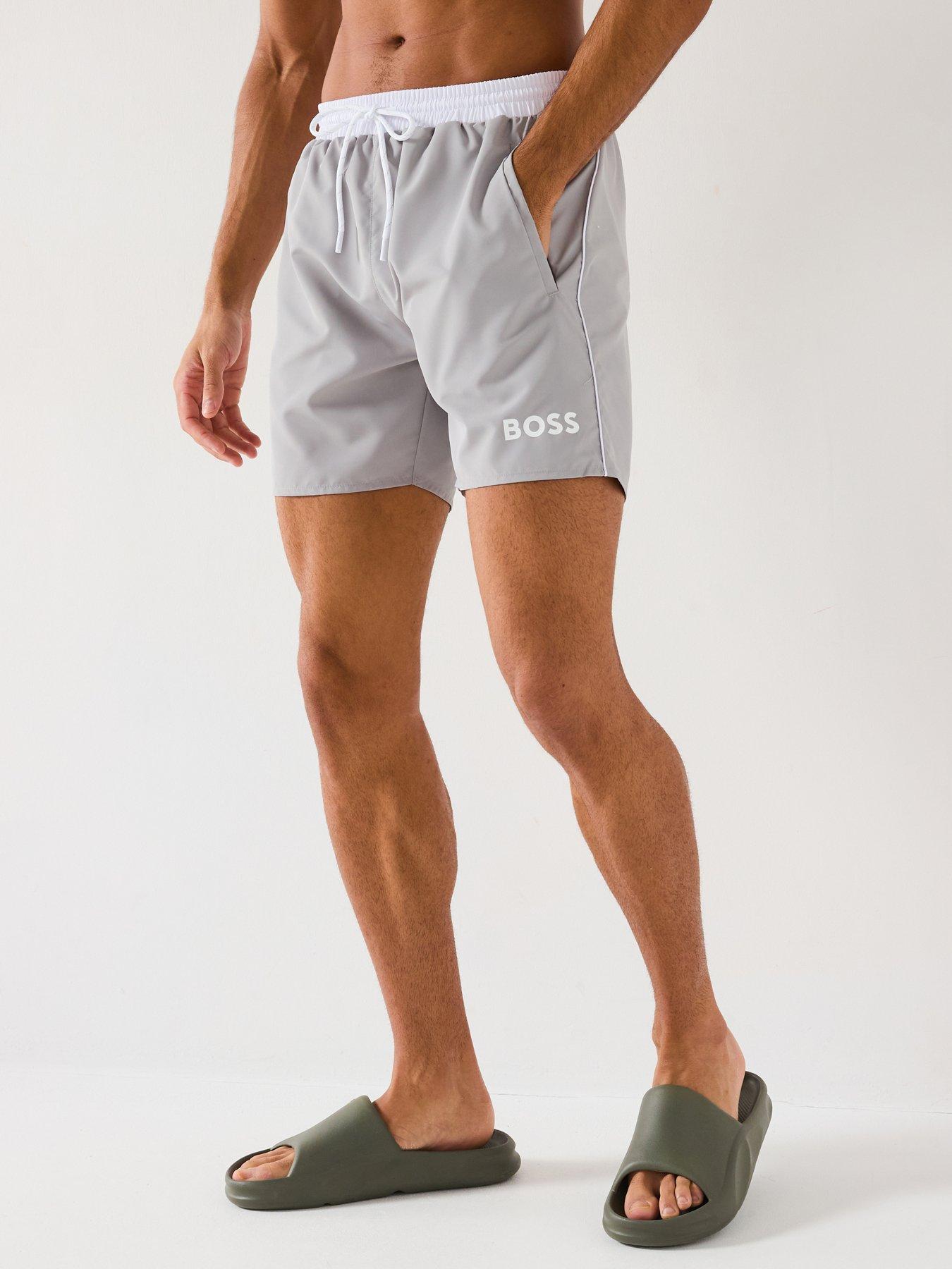 undefined Starfish Swim Shorts- Grey