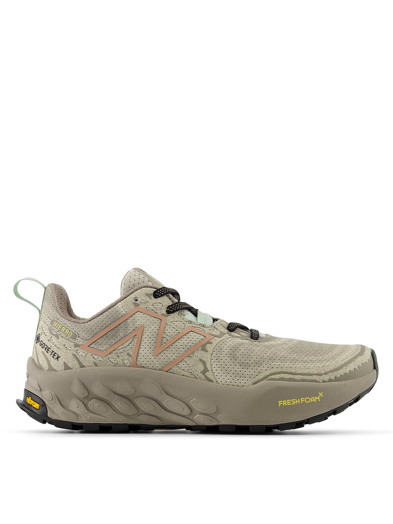 undefined Womens Trail Running Fresh Foam X Hierro V8 Gore-Tex Trainers - Beige