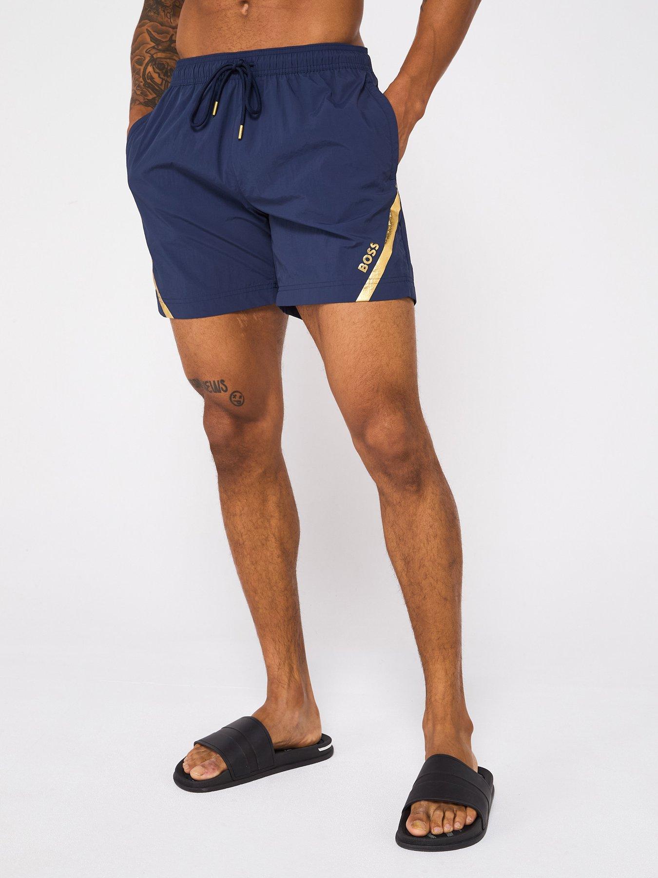 undefined Roman Swim Shorts- Navy