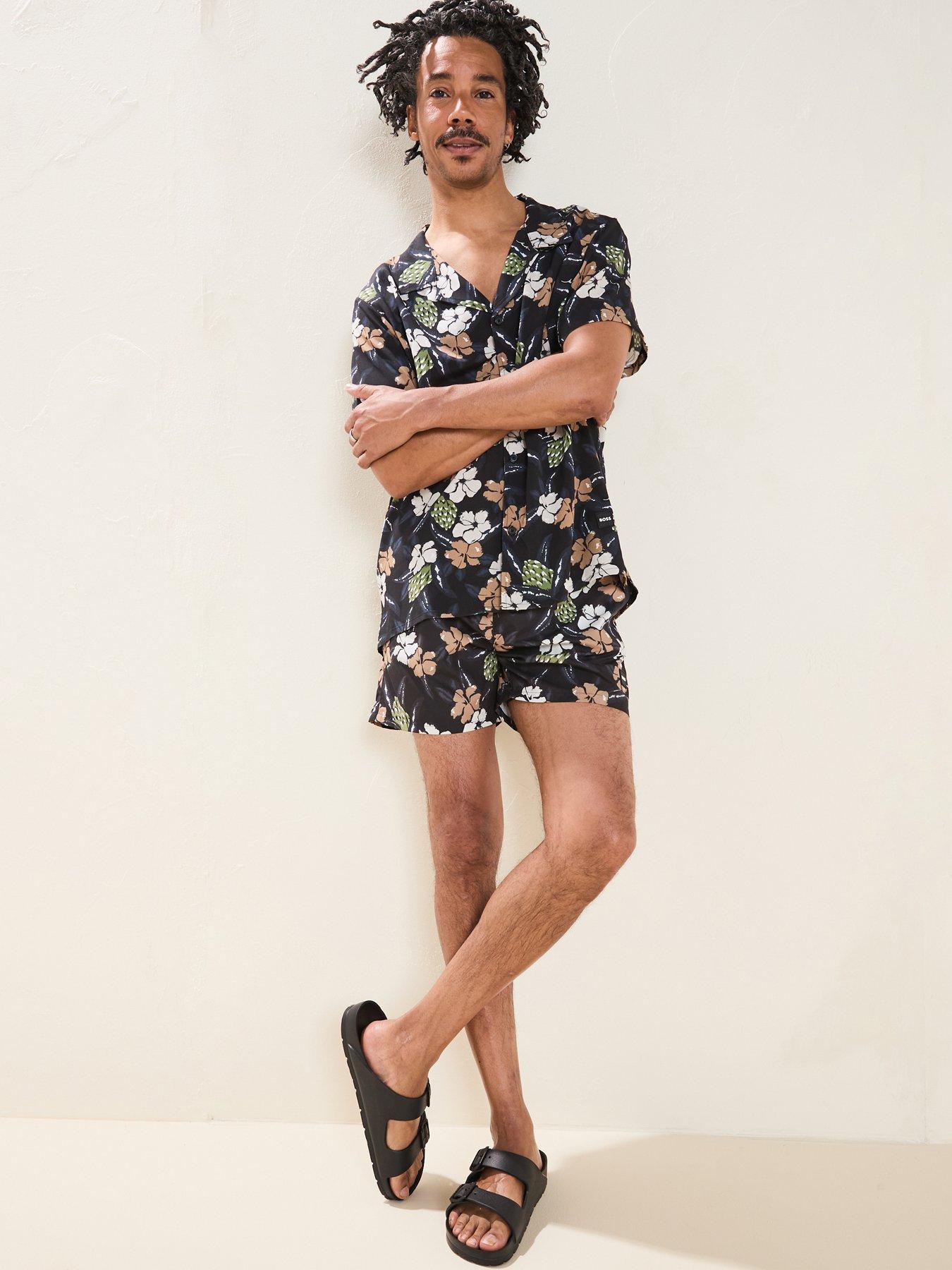 Image 3 of 6 of BOSS Piranha Swim Shorts - Black