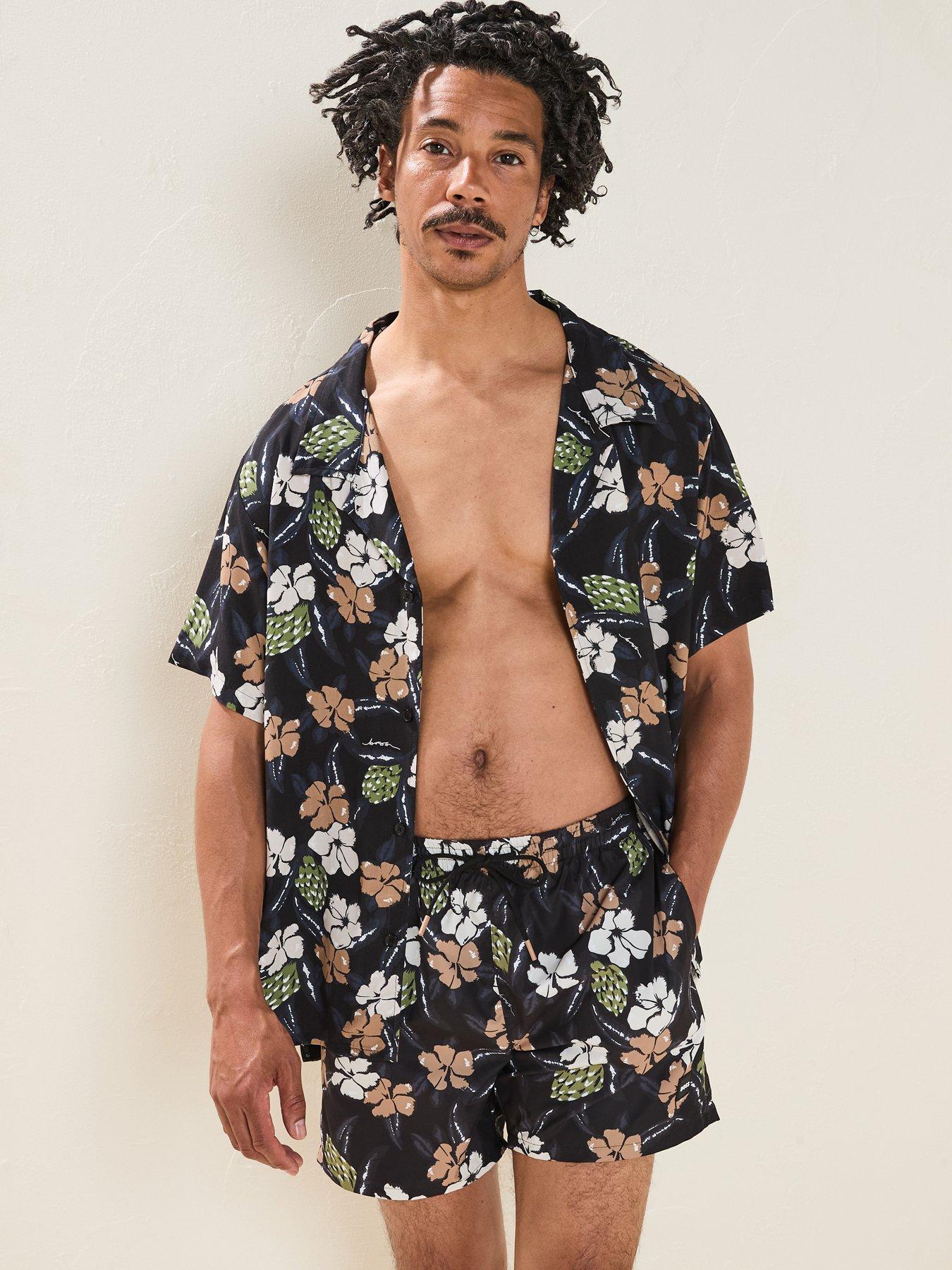 Image 5 of 6 of BOSS Piranha Swim Shorts - Black