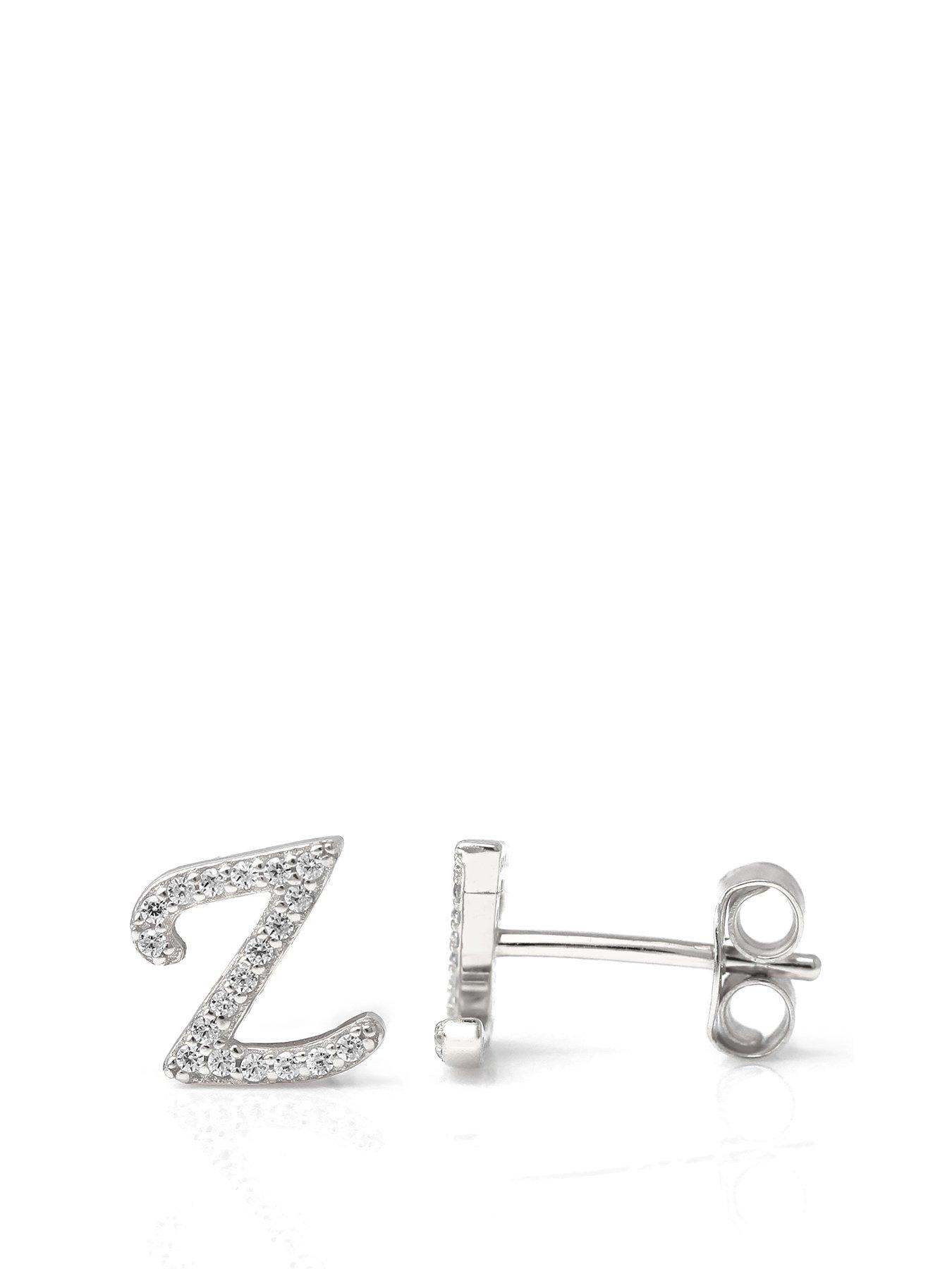 say-it-with-luxe-cz-initial-earrings-silver
