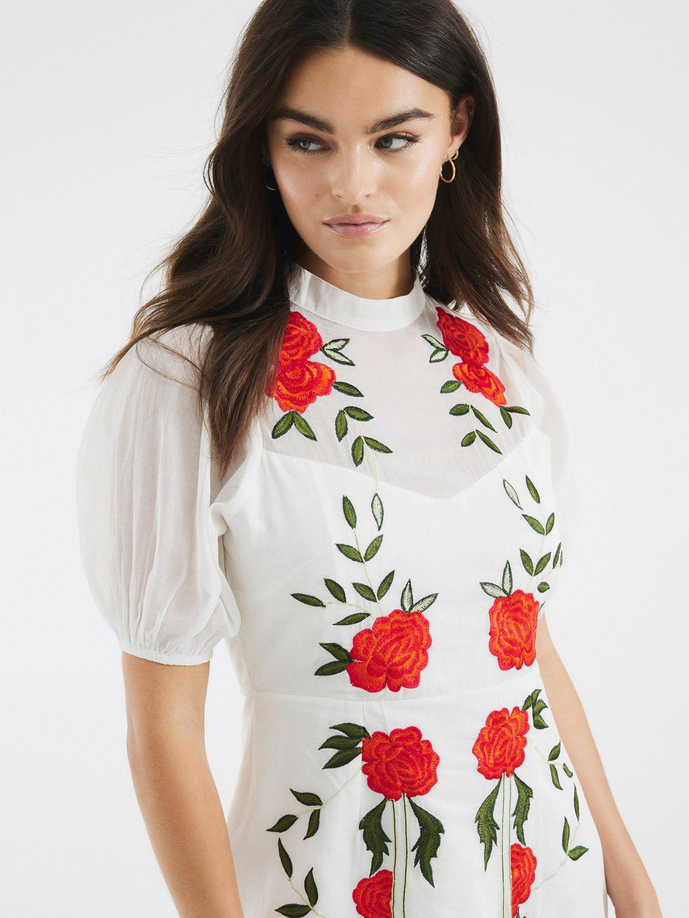 River Island White Dress Sale River Island Flower Girl Dresses Mini Dress  Floral River Island