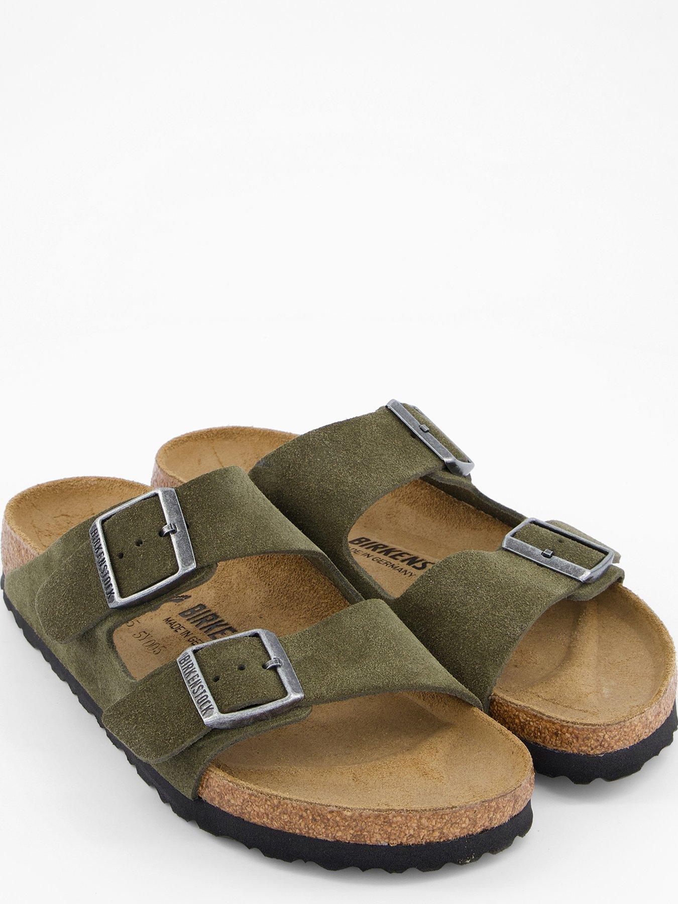Image 4 of 6 of Birkenstock Arizona Suede Sandal - Khaki