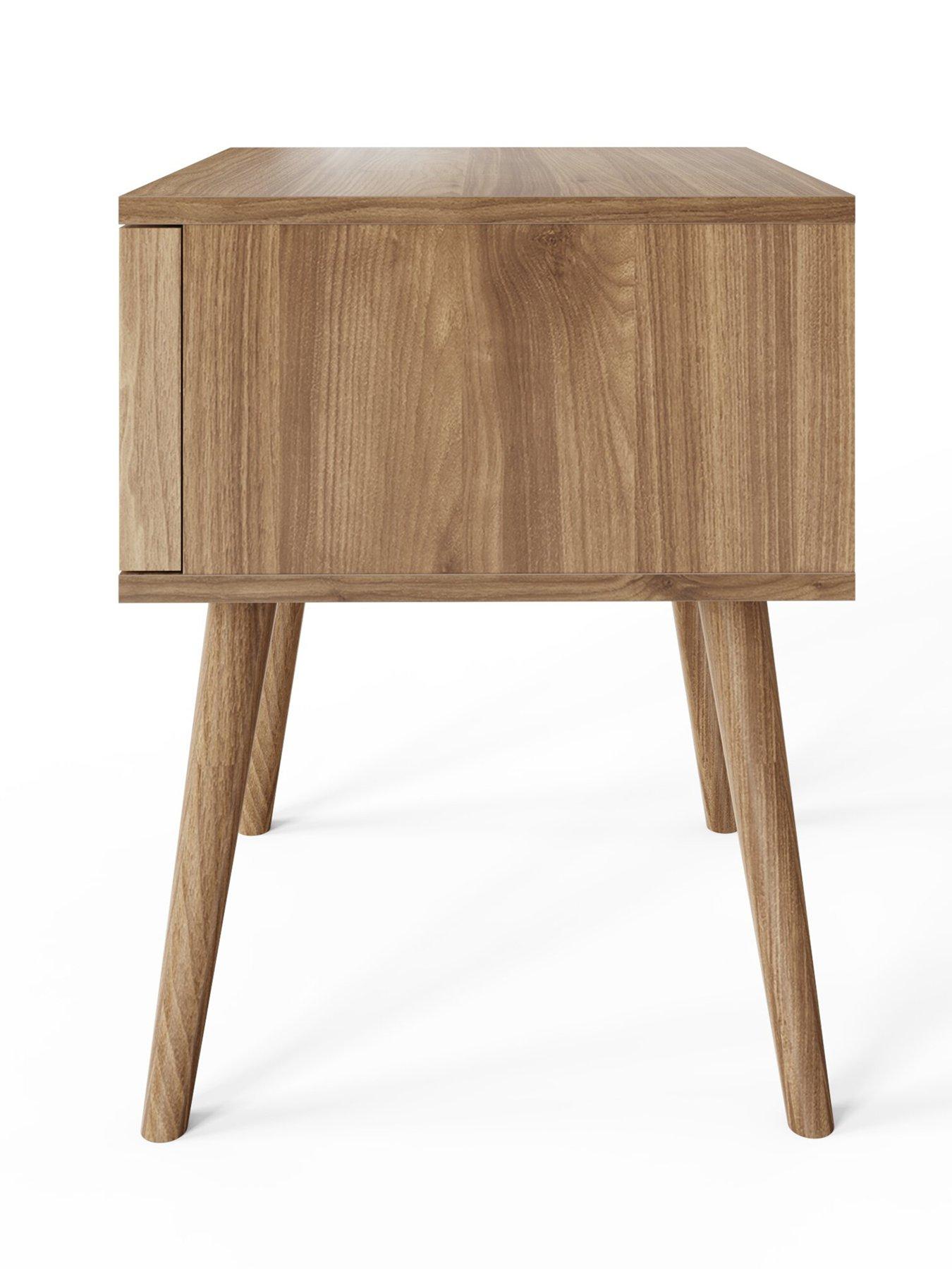 Image 7 of 7 of GFW Rowen Lamp Table - Oak/Black - FSC&reg; Certified
