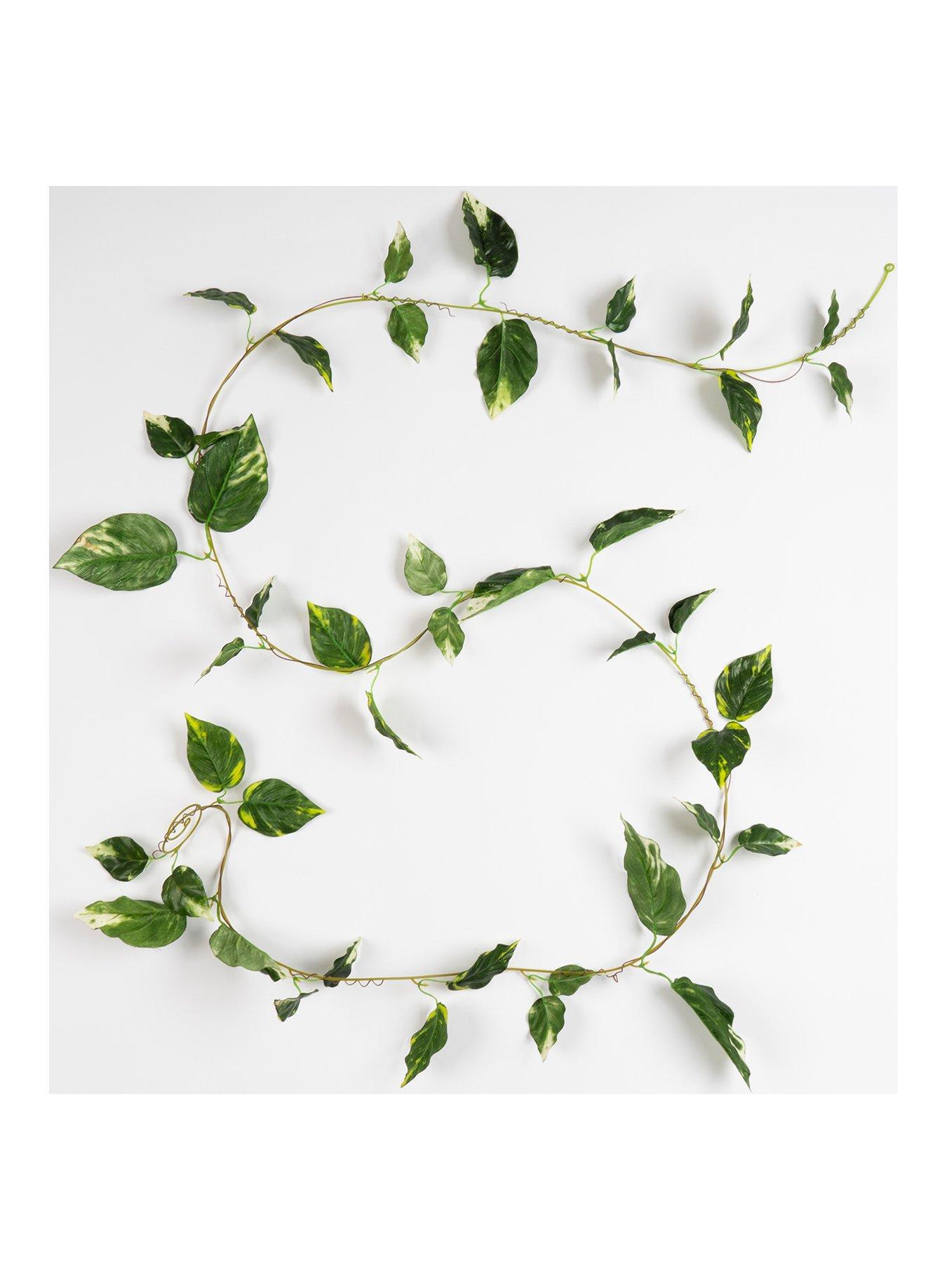 Product photograph of Scottish Everlastings 220cm Artificial Variegated Vine Garland Pack Of 3 from very.co.uk