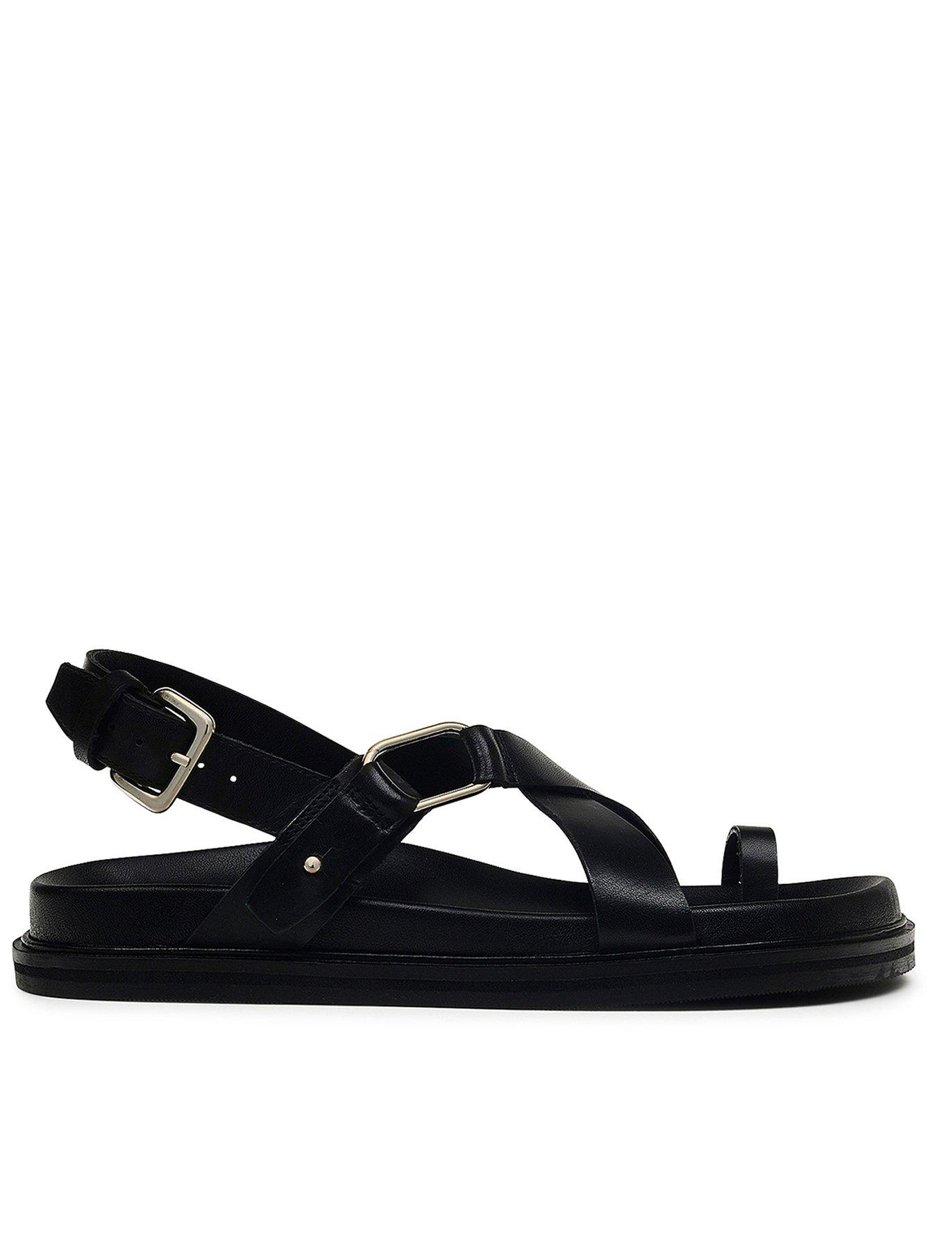Image 1 of 4 of Radley Norway Walk Crossover Footbed Black