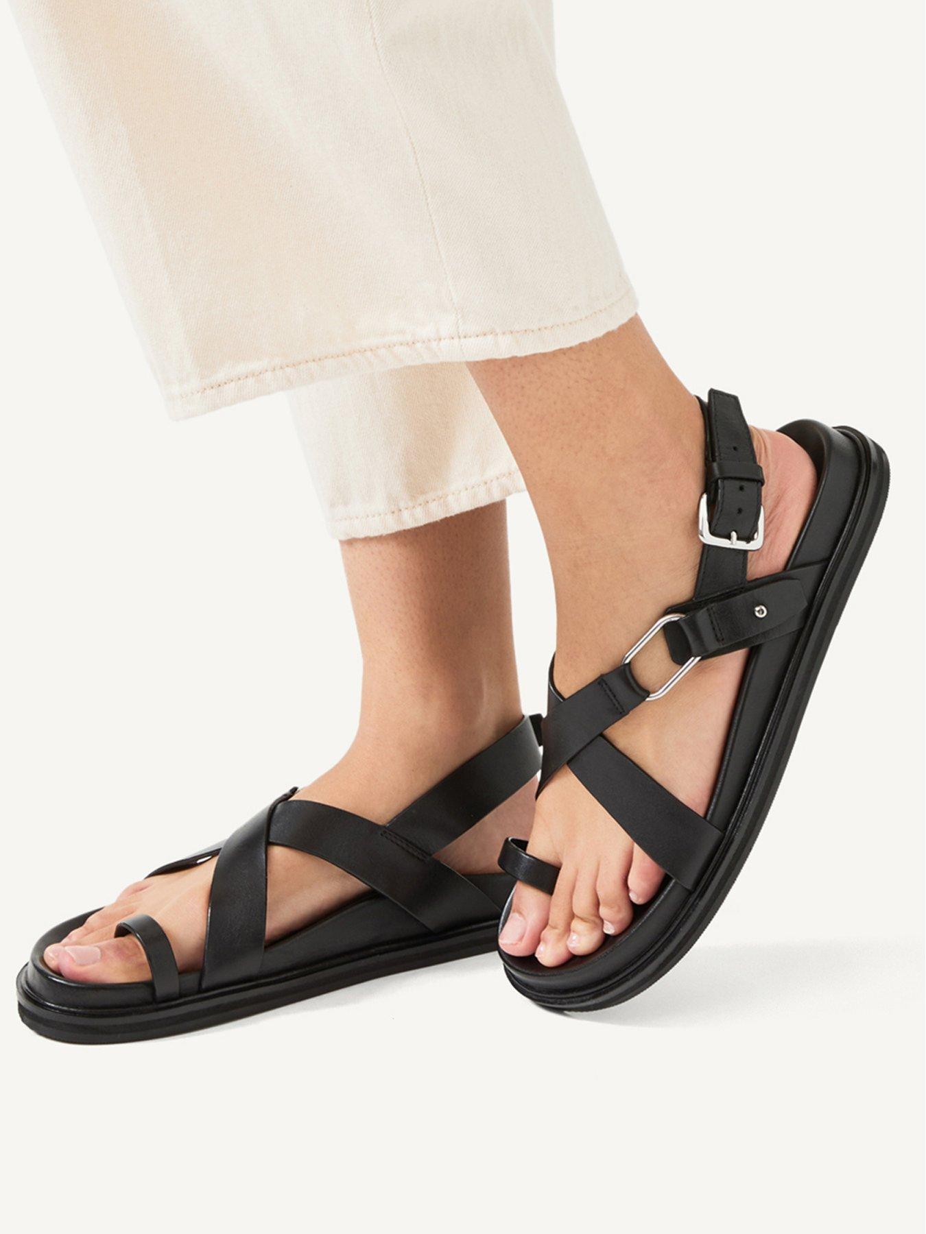 Image 4 of 4 of Radley Norway Walk Crossover Footbed Black