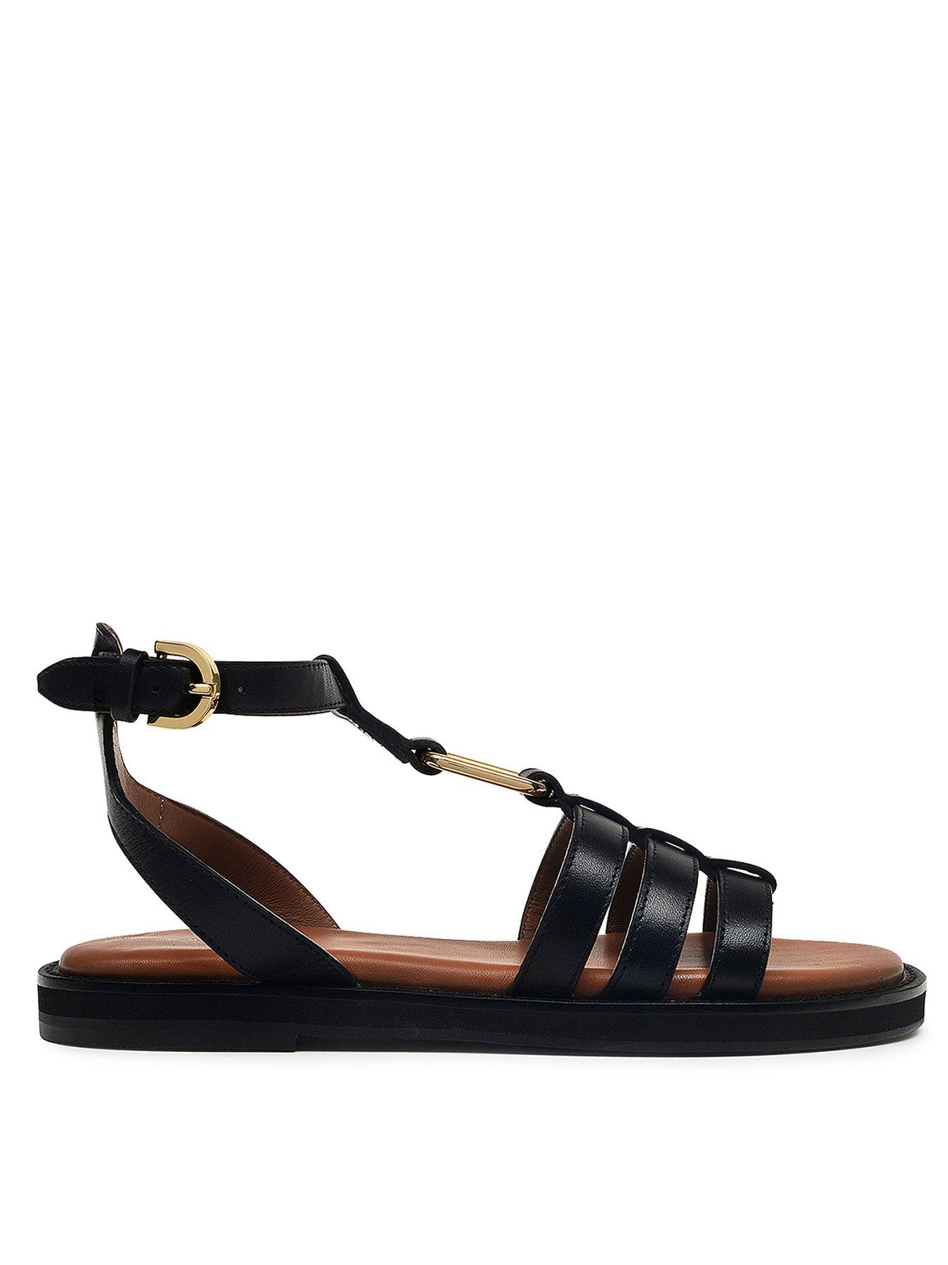 Radley Fore Street Gladiator Sandals - Black